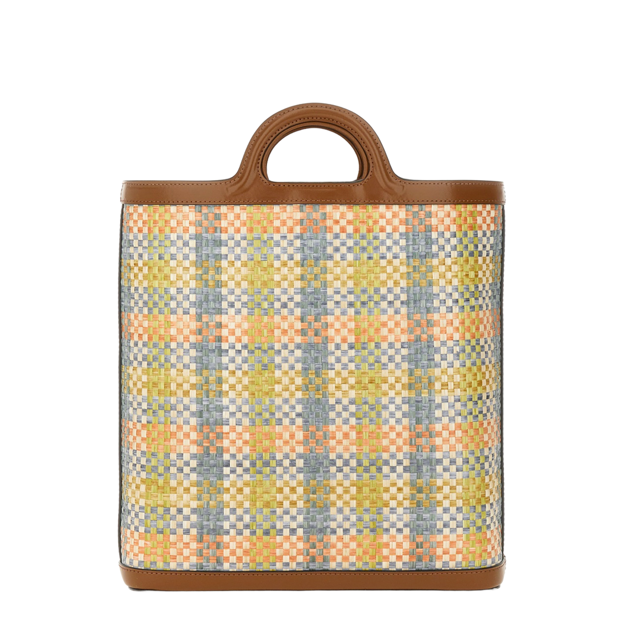 Tropicalia Medium Raffia-Effect Crossbody - Multicolor - Image 2