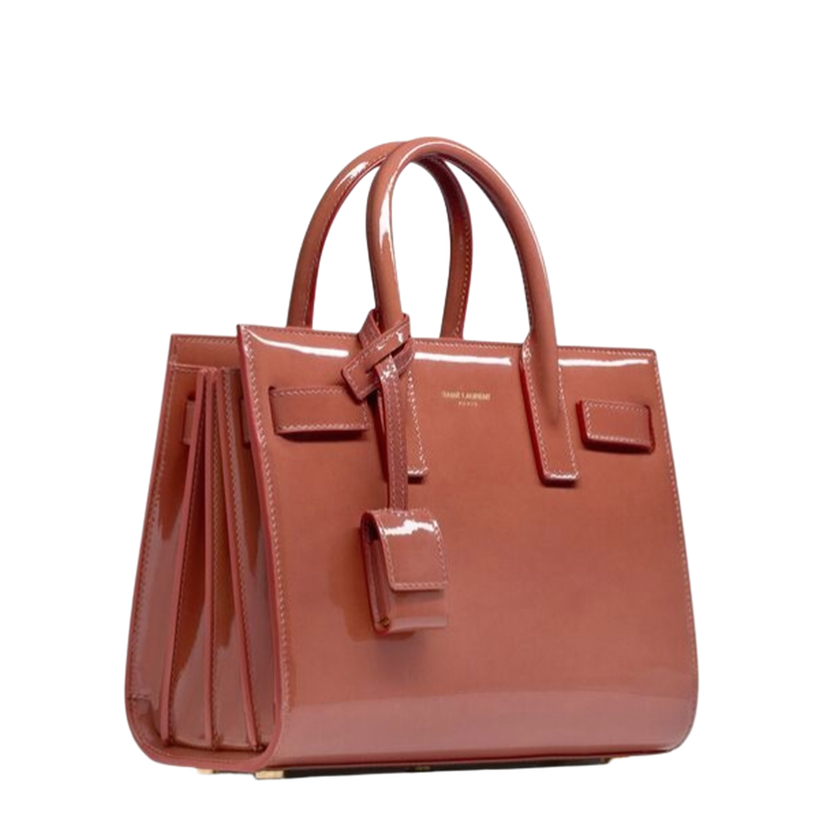 Sac de Jour Nano Leather Tote Bags - Bronze - Image 2