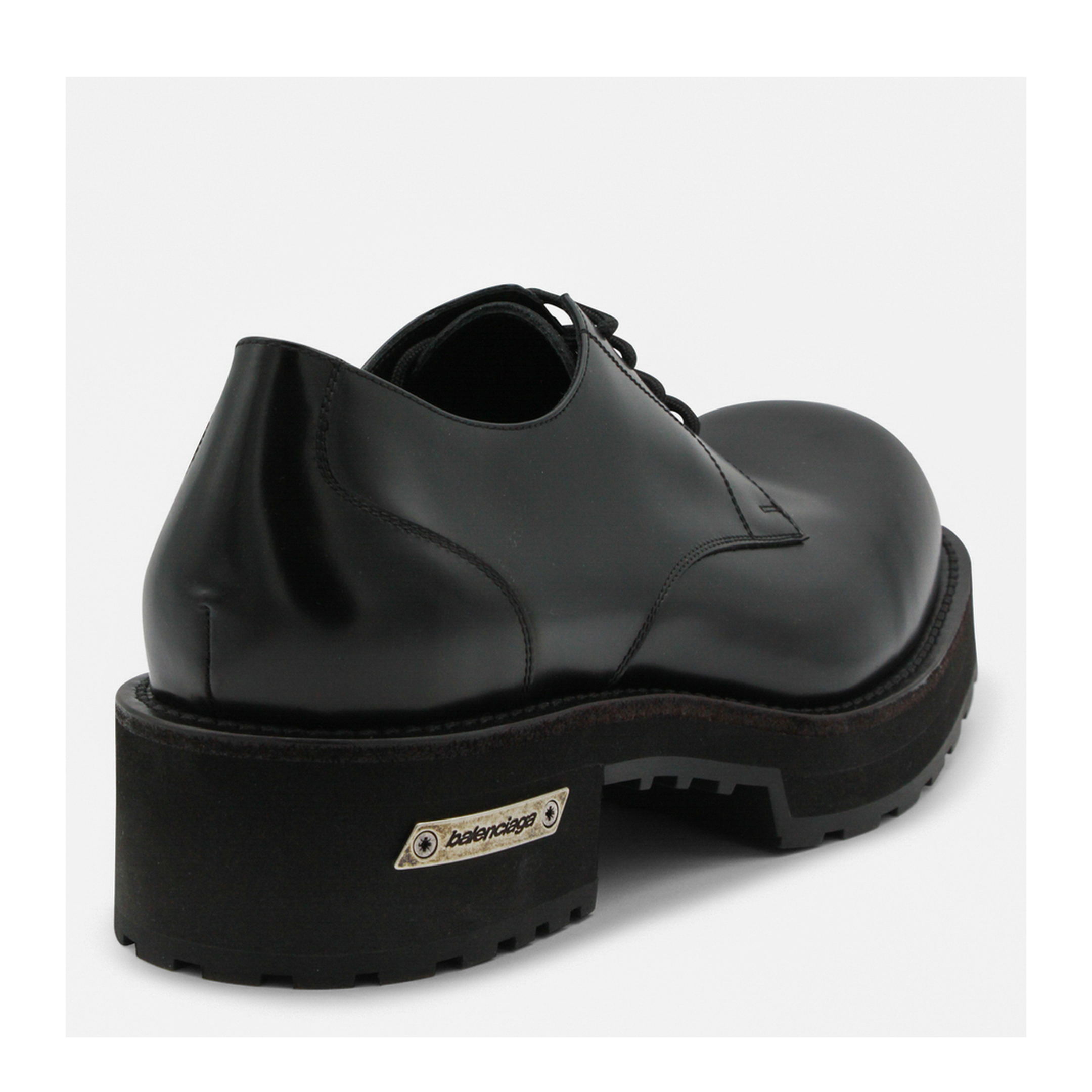Denom Derby Shoes in Calfskin Leather - Image 6