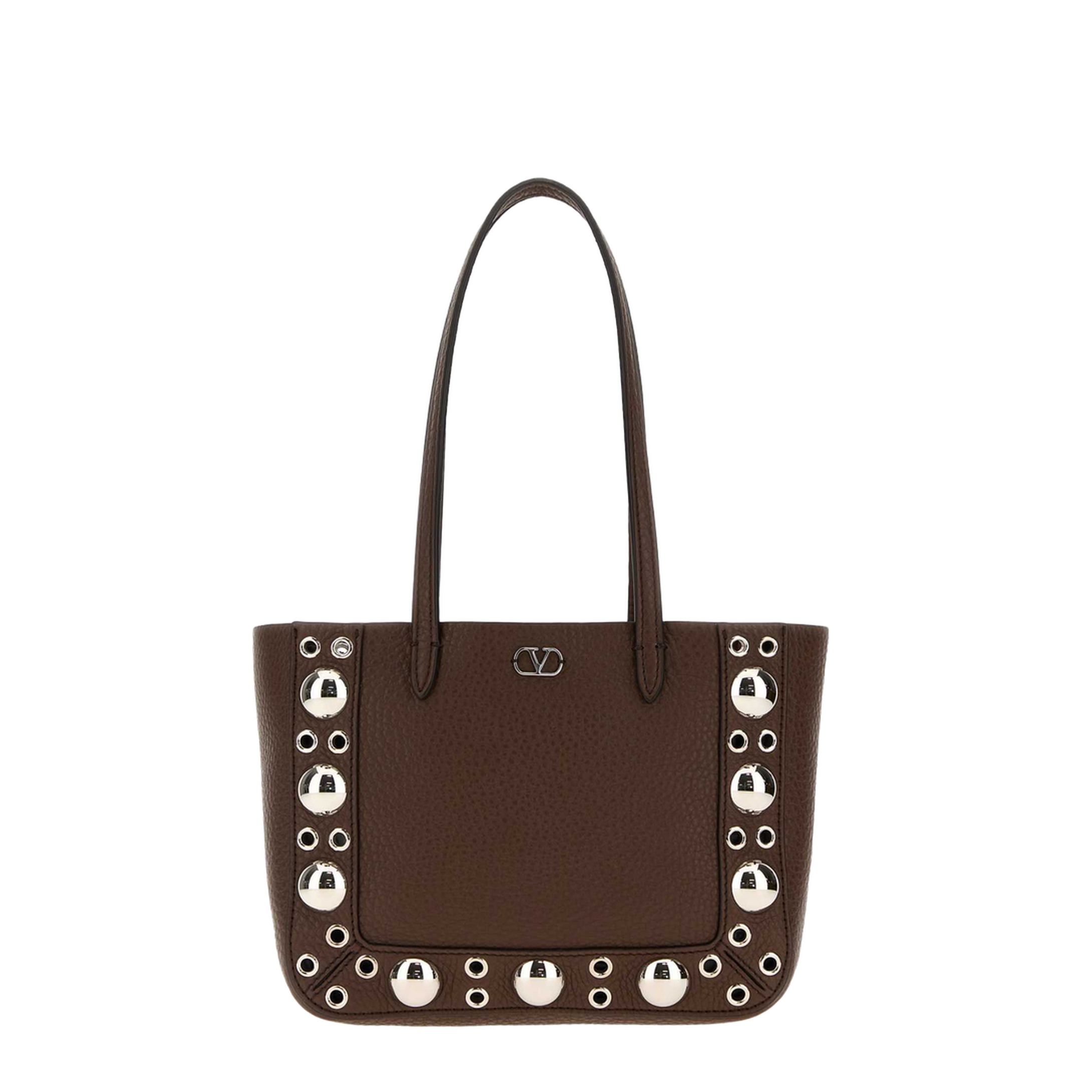 Brown Leather Nellcôte Handbag - Image 1