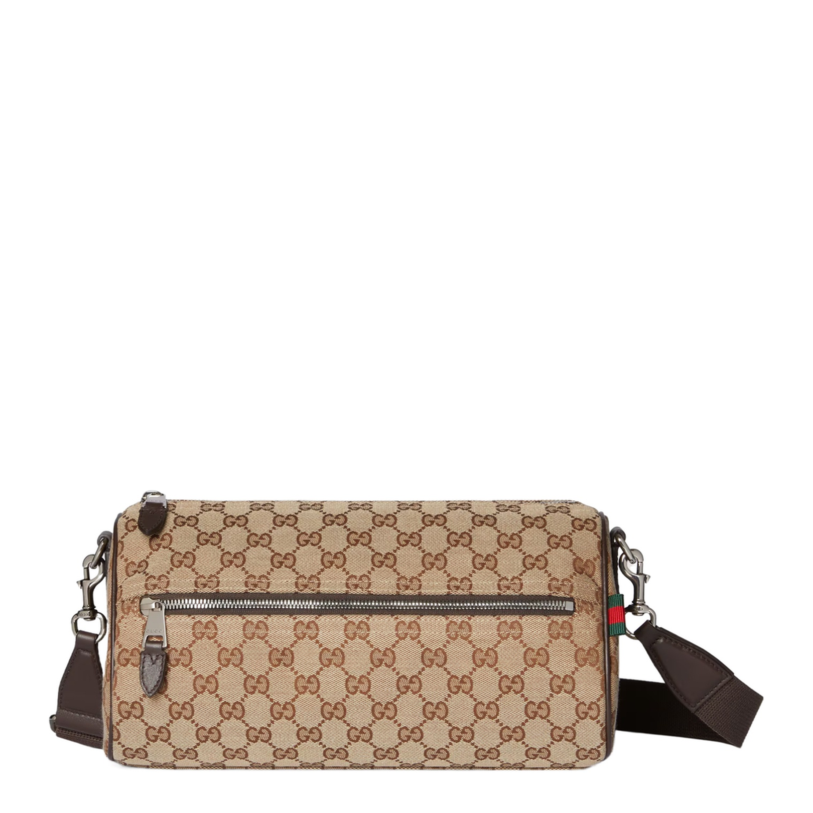 GG Canvas Small Cylinder Bag - Image 1