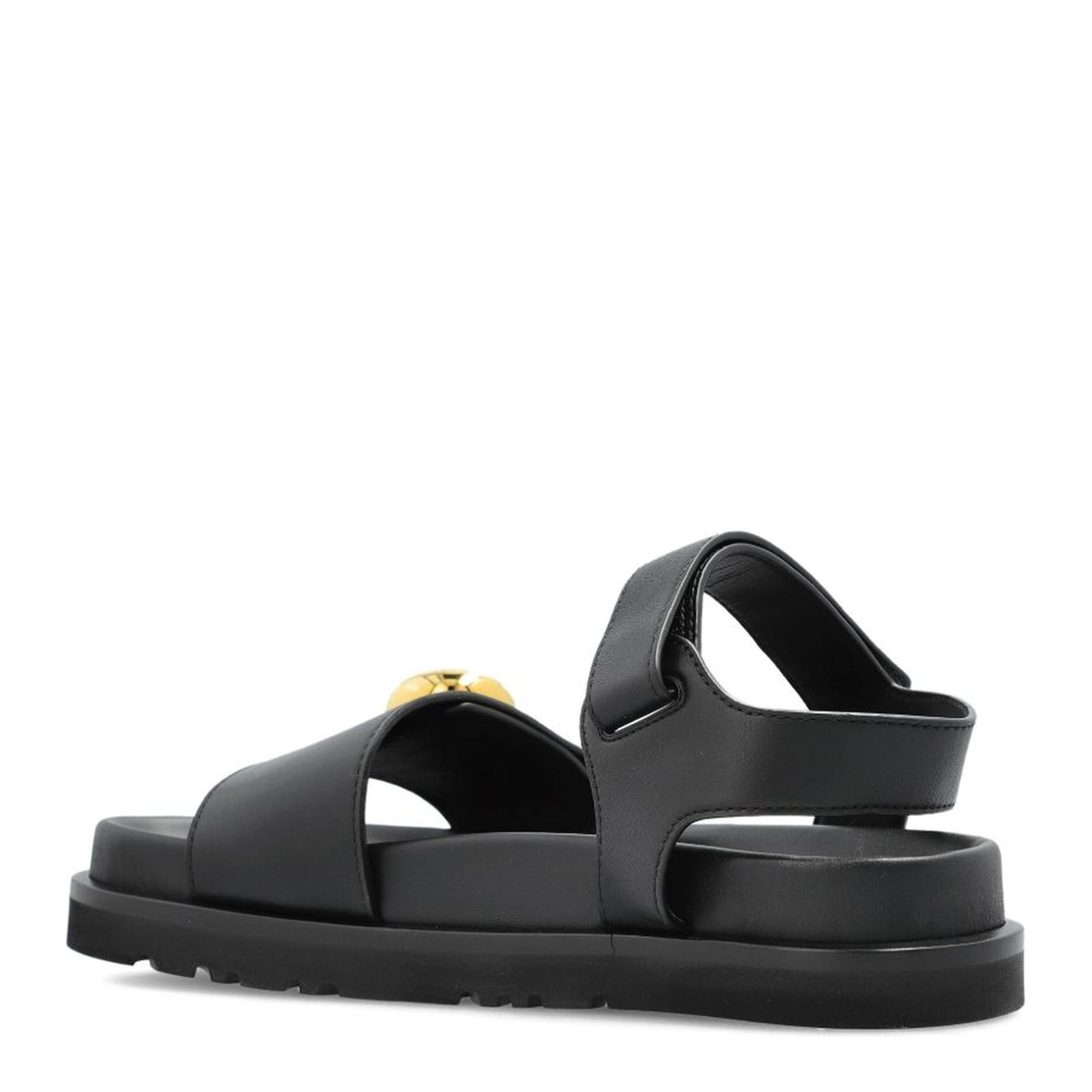 Pebble Slide in Soft Calfskin Black - Image 3