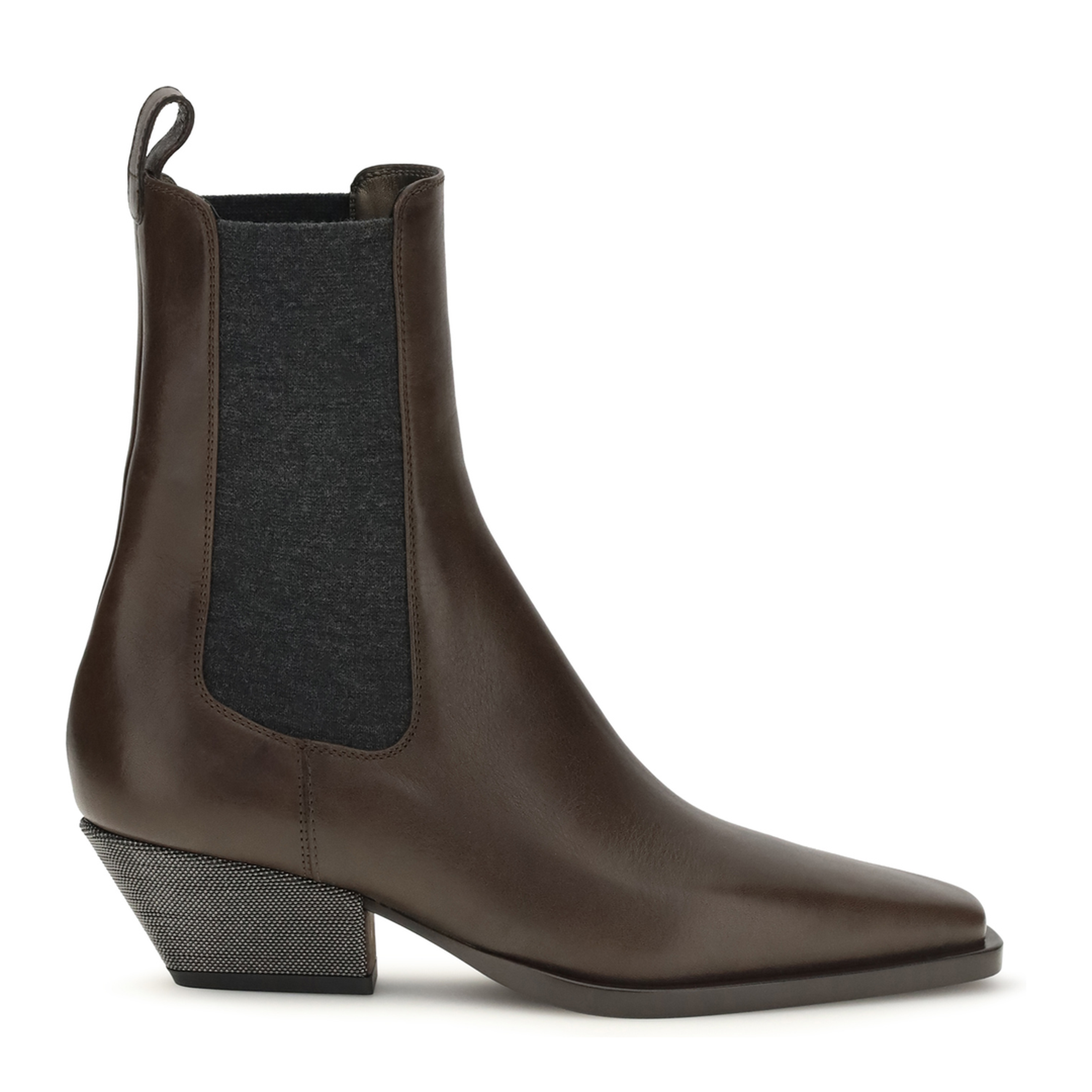 Leather Ankle Boots - Image 1