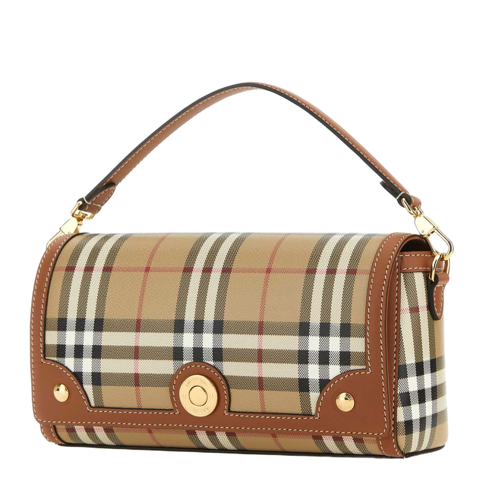 Printed Canvas and Leather Note Handbag - Image 2