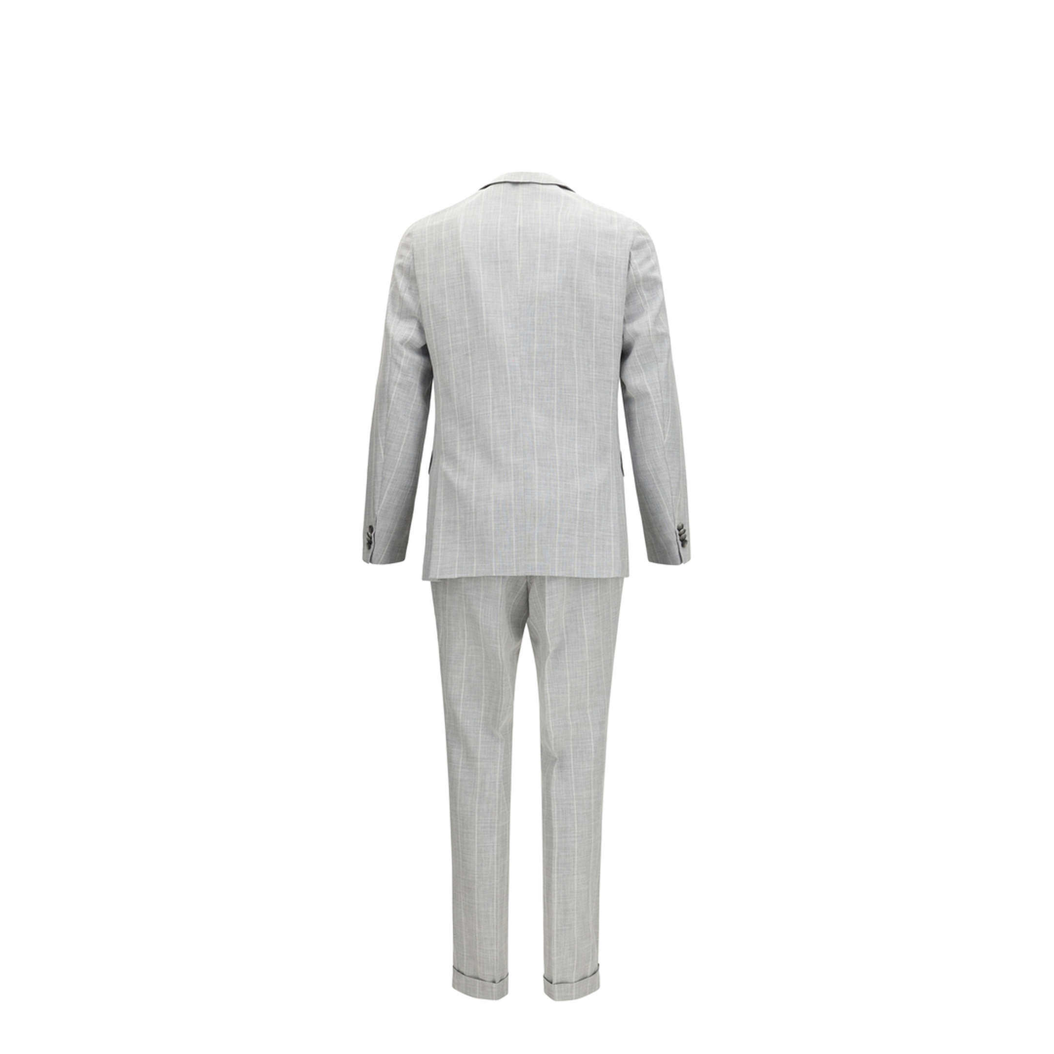 Cotton and Virgin Wool Suit - Image 2