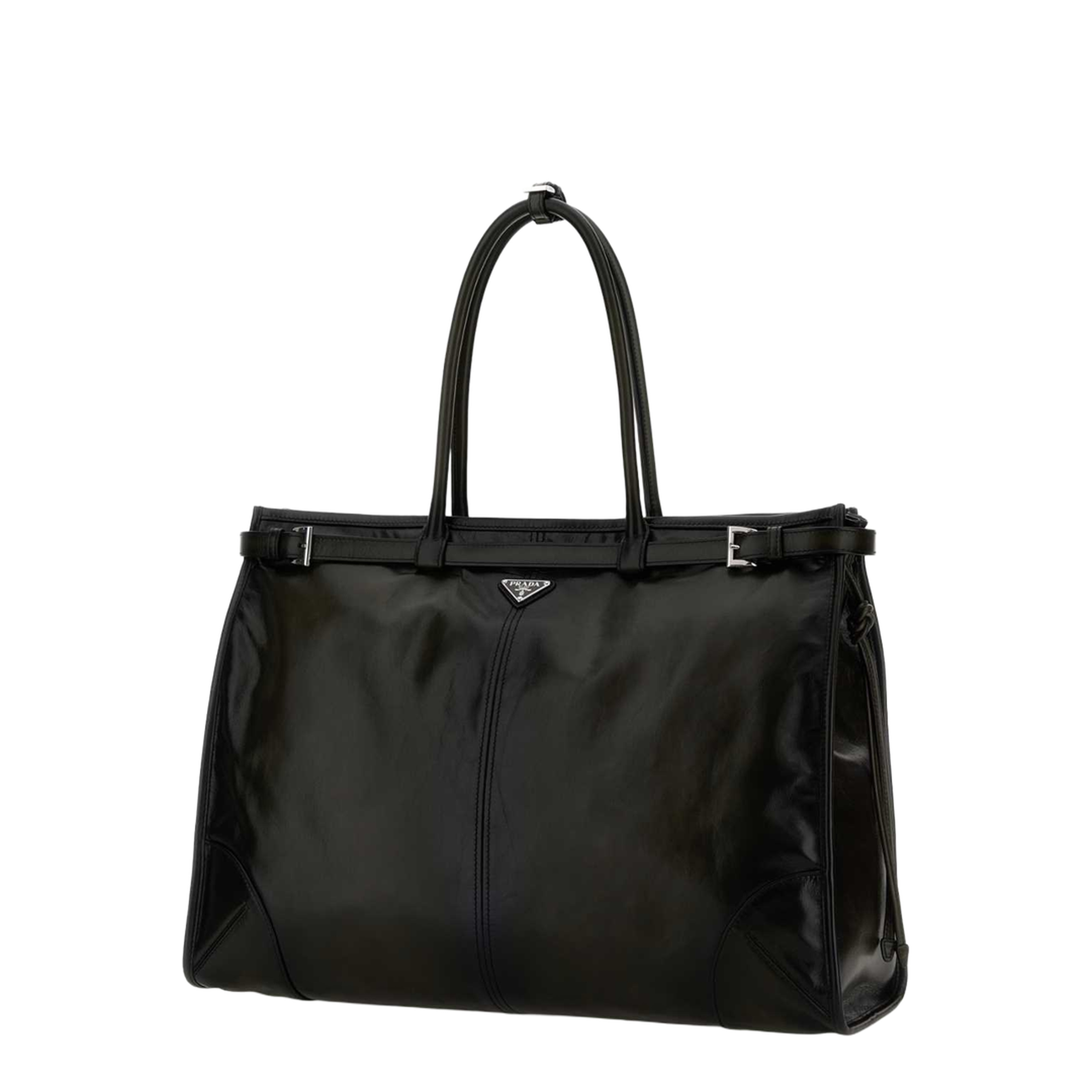 Bonnie One Size Calfskin Tote Bag - Military - Image 2