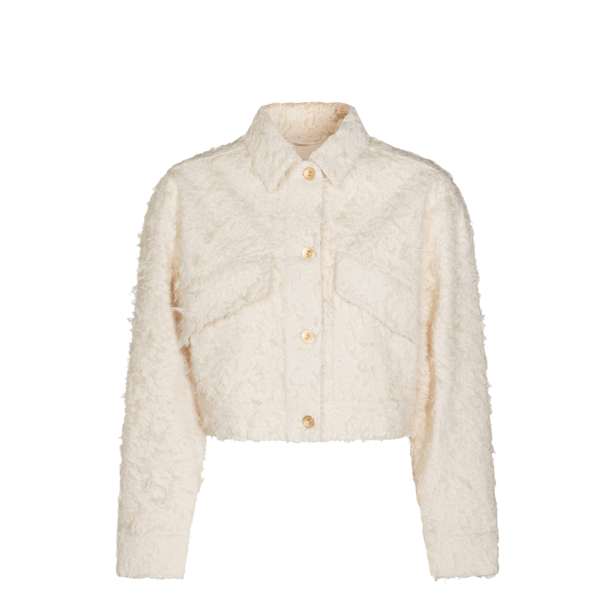 Fuzzy-Texture Jacket - Image 1