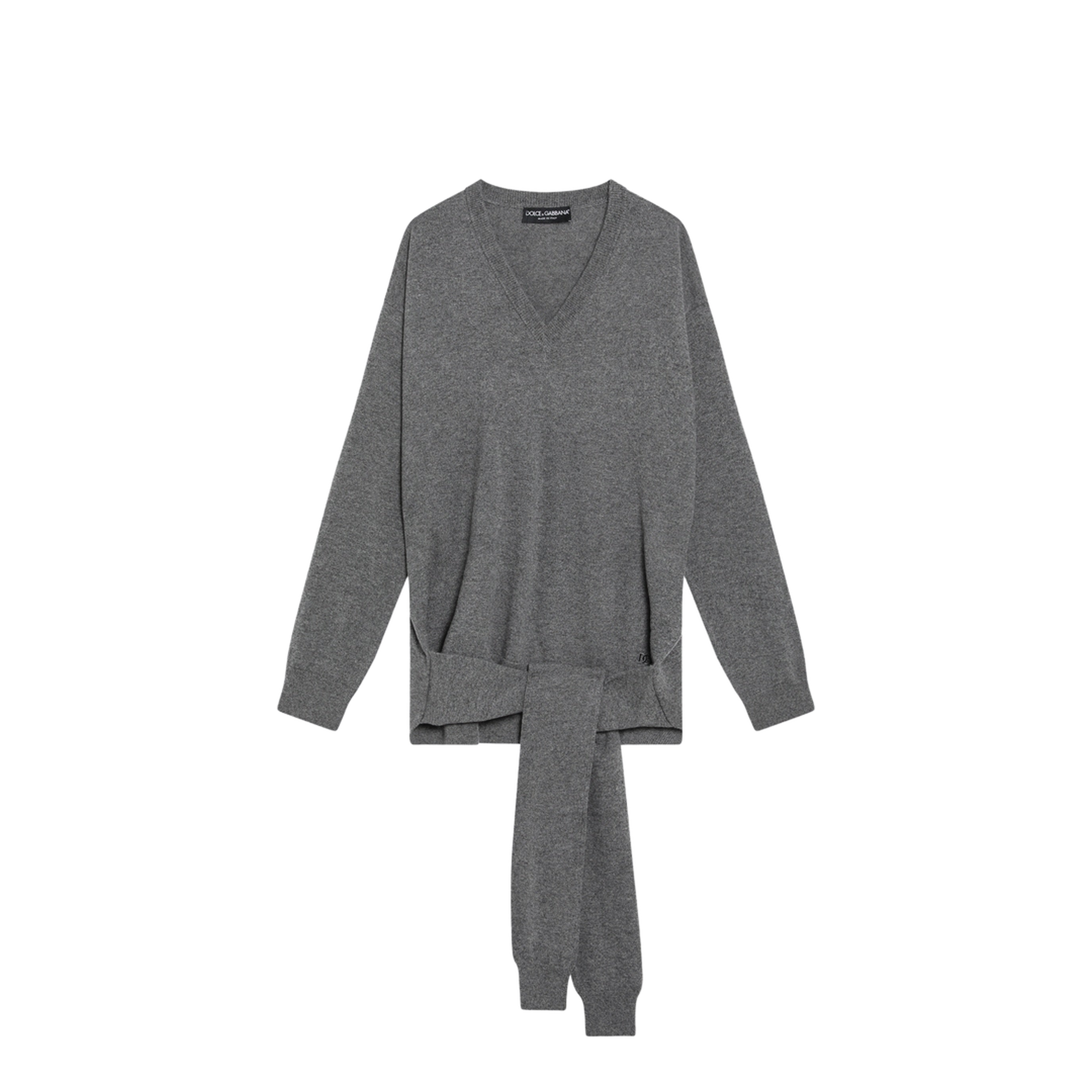 Grey Cashmere Sweater - Image 1