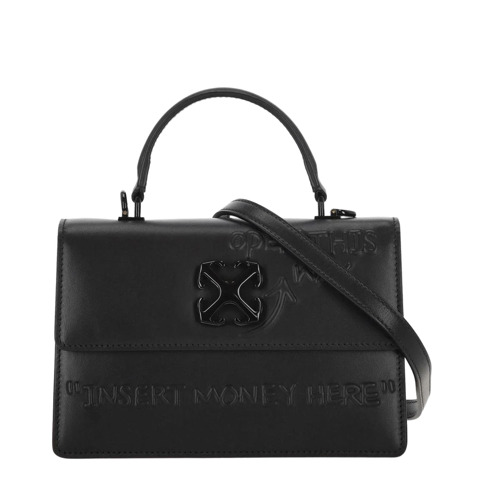 Jitney 1.4 Top Handle Bags Leather Black - Image 1