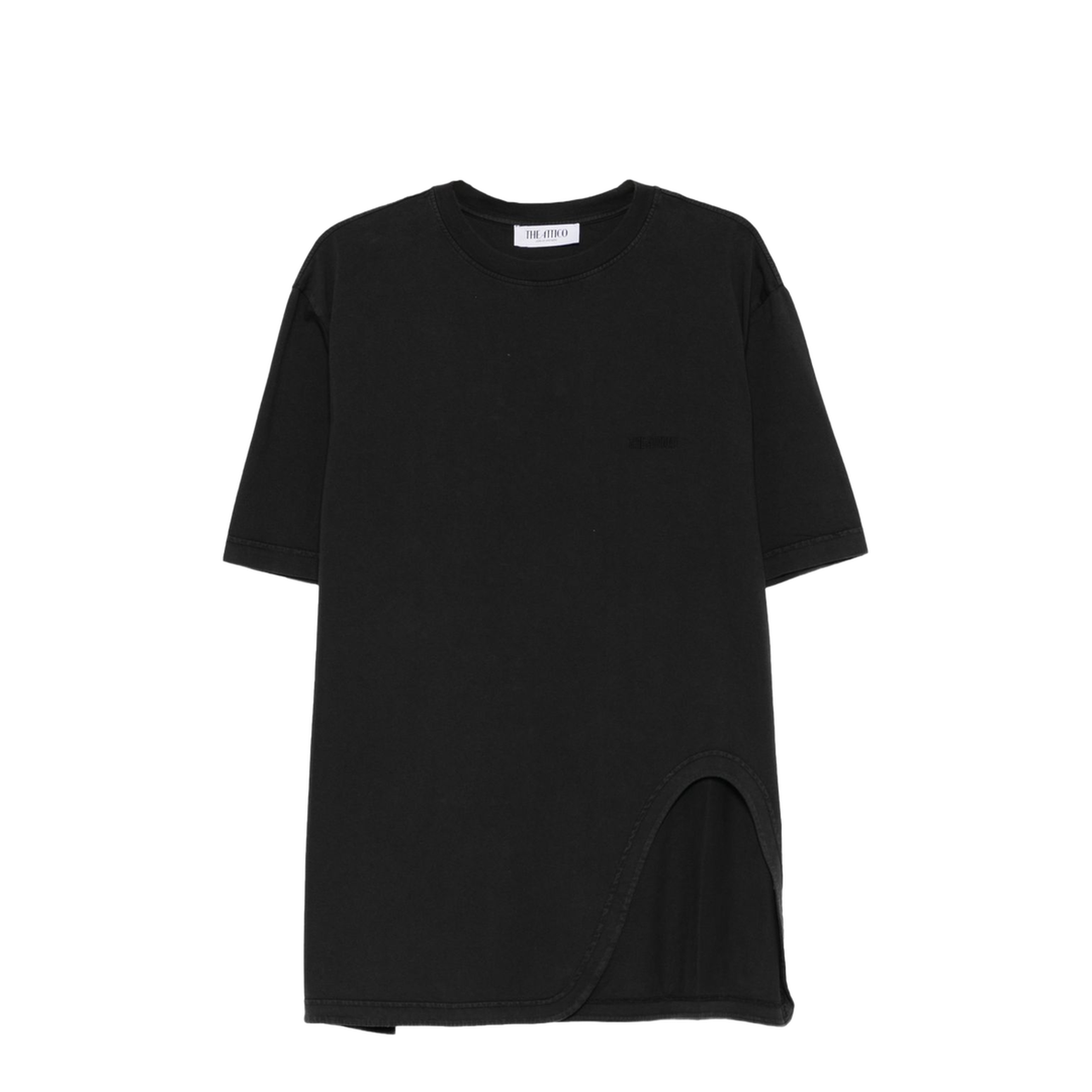 Asymmetric Cotton T-Shirt - Image 1