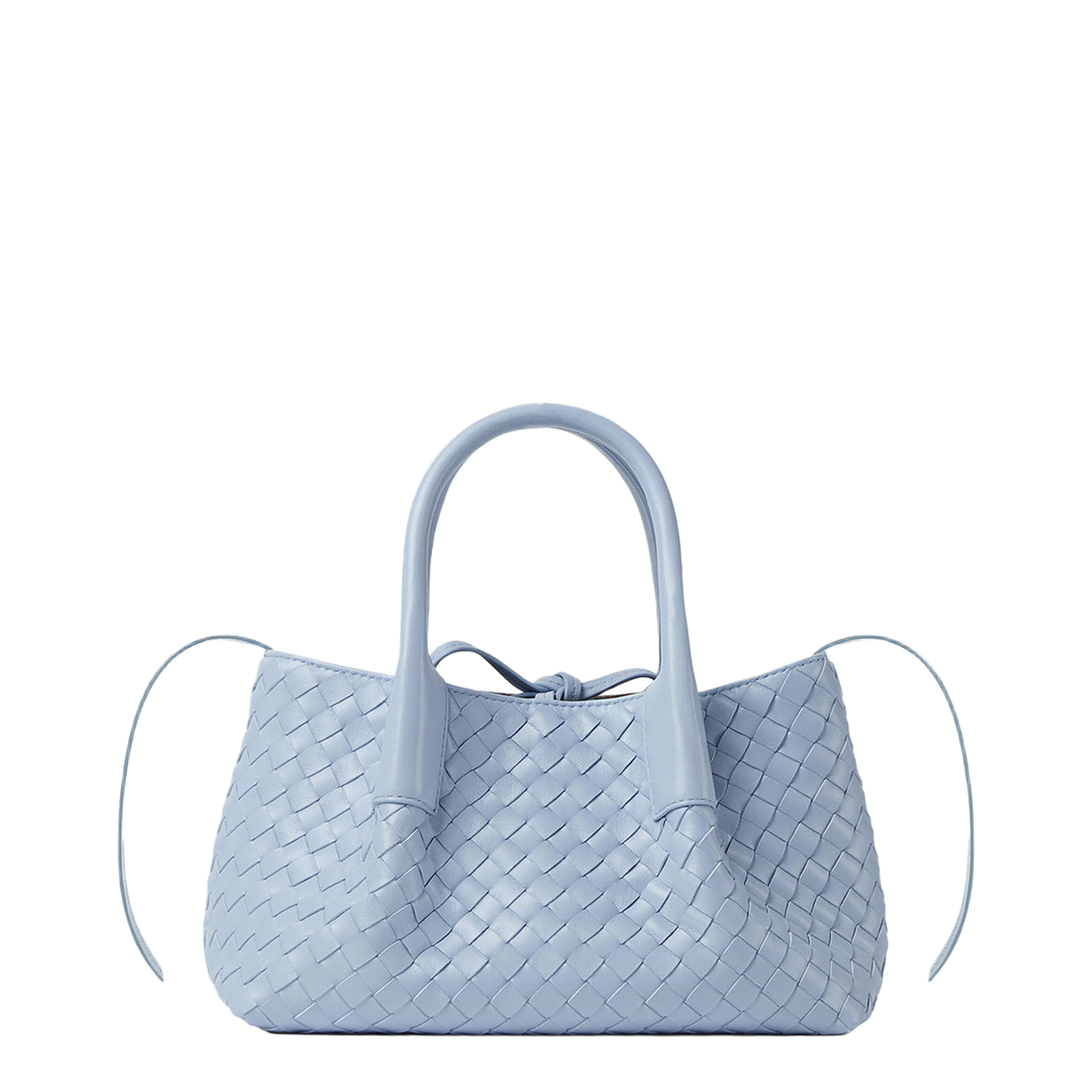 Pinacoteca Small Calfskin Handbags - Pastel Blue - Image 3