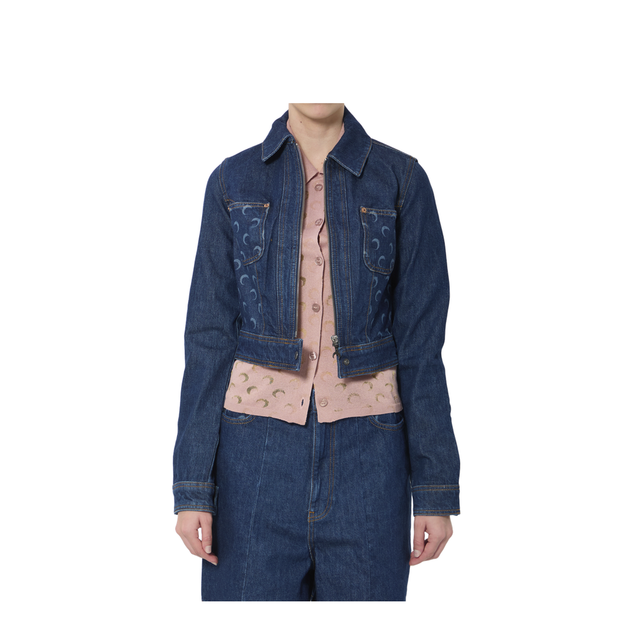 Midnight Trucker Jacket - Image 1