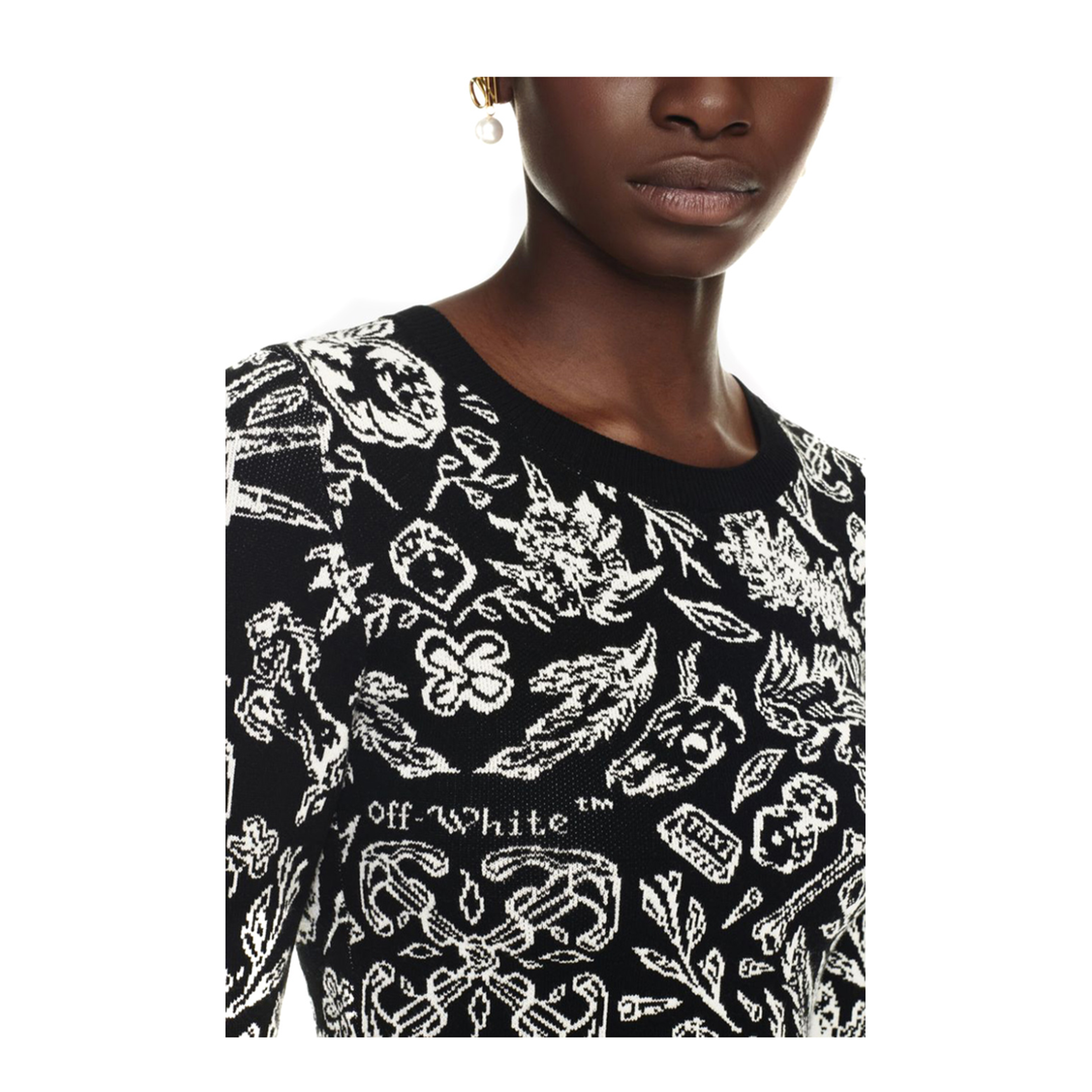 Floral Sleeves Dress - Image 5