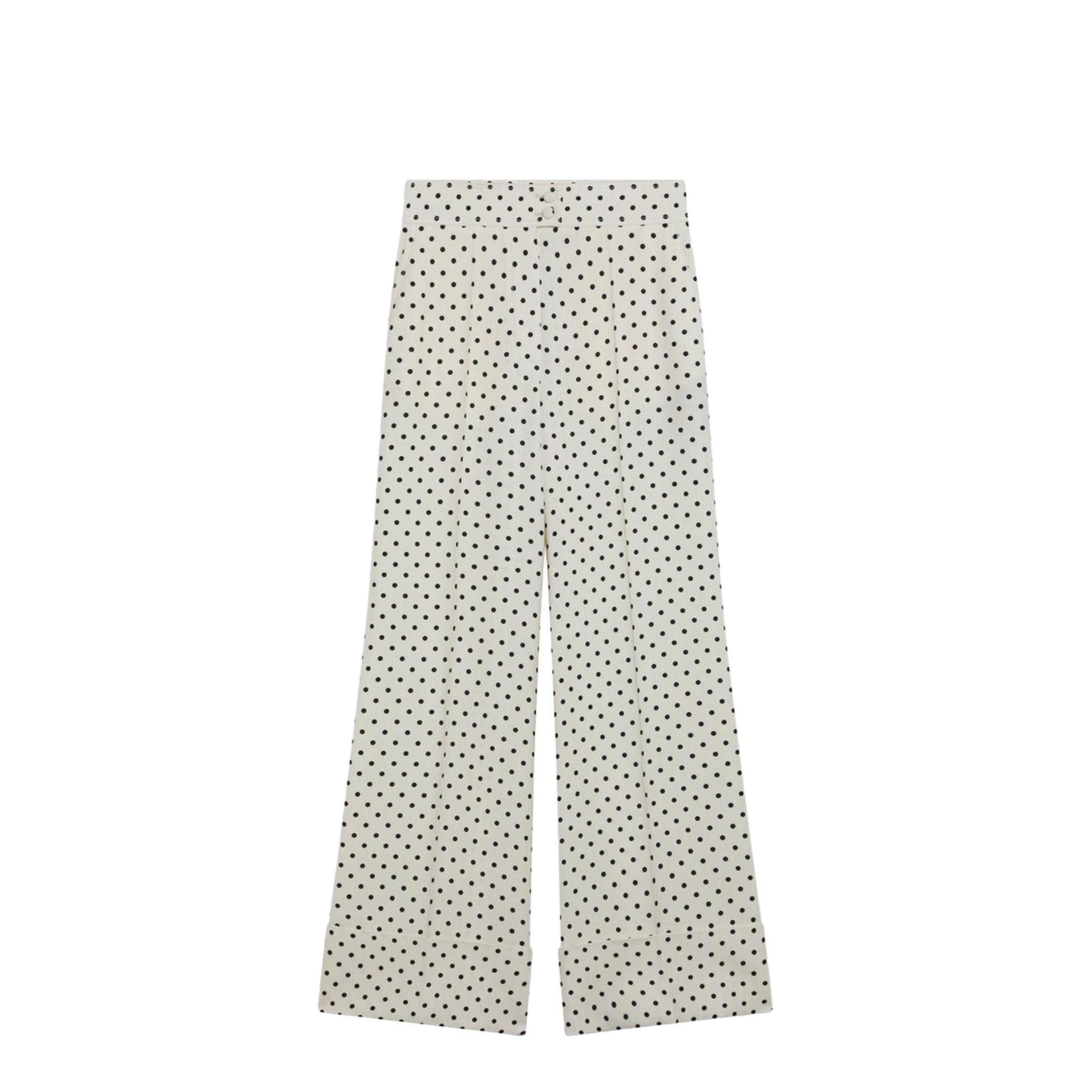 Flare Pants in Supergran Print - Image 1