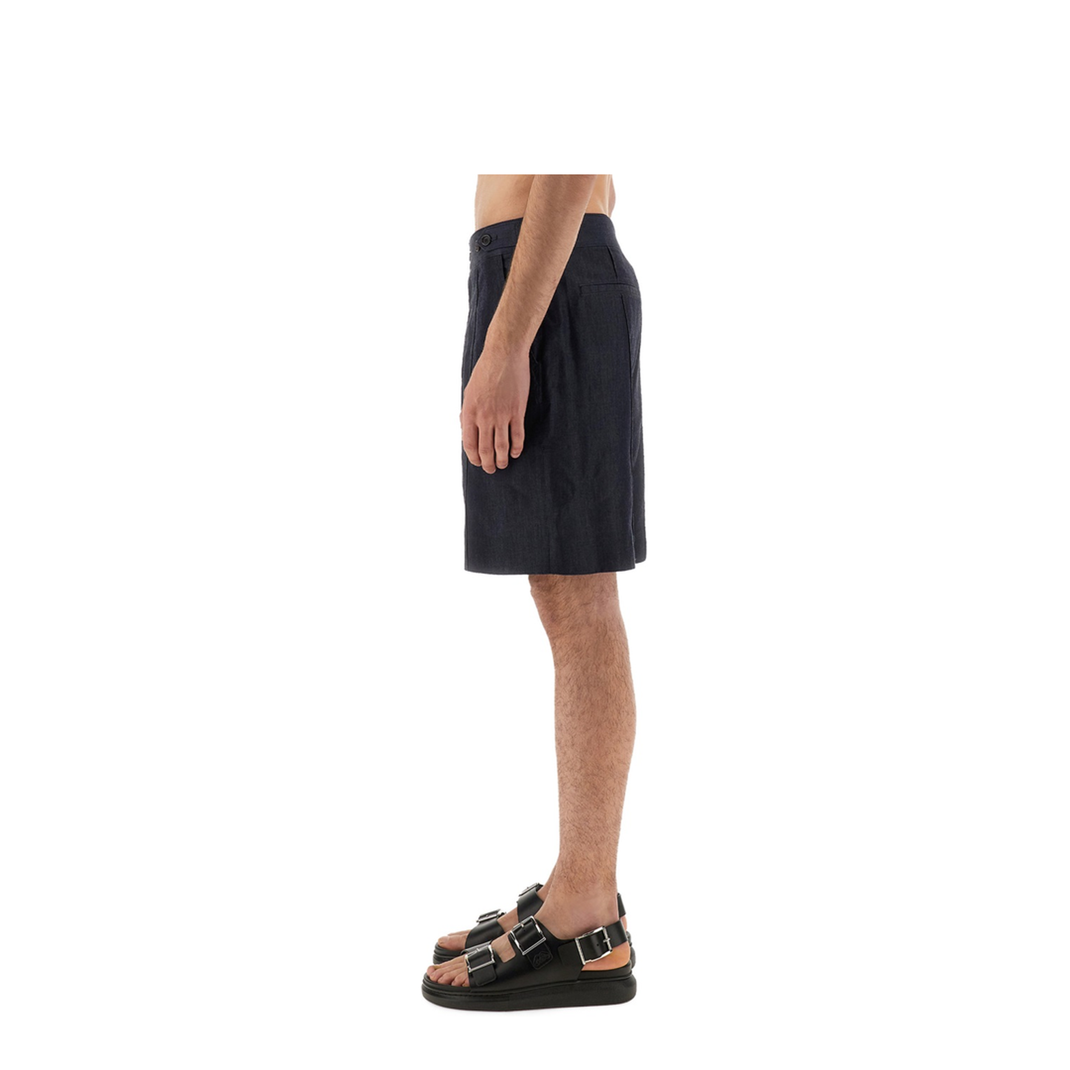 Short in Denim - Image 4