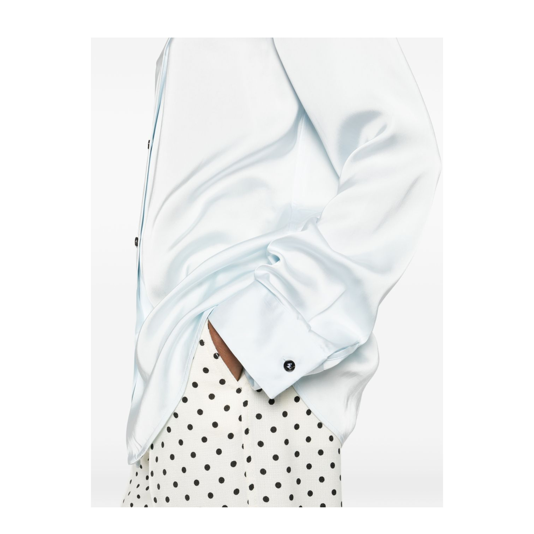 Women's Long Sleeve Shirt White - Image 5