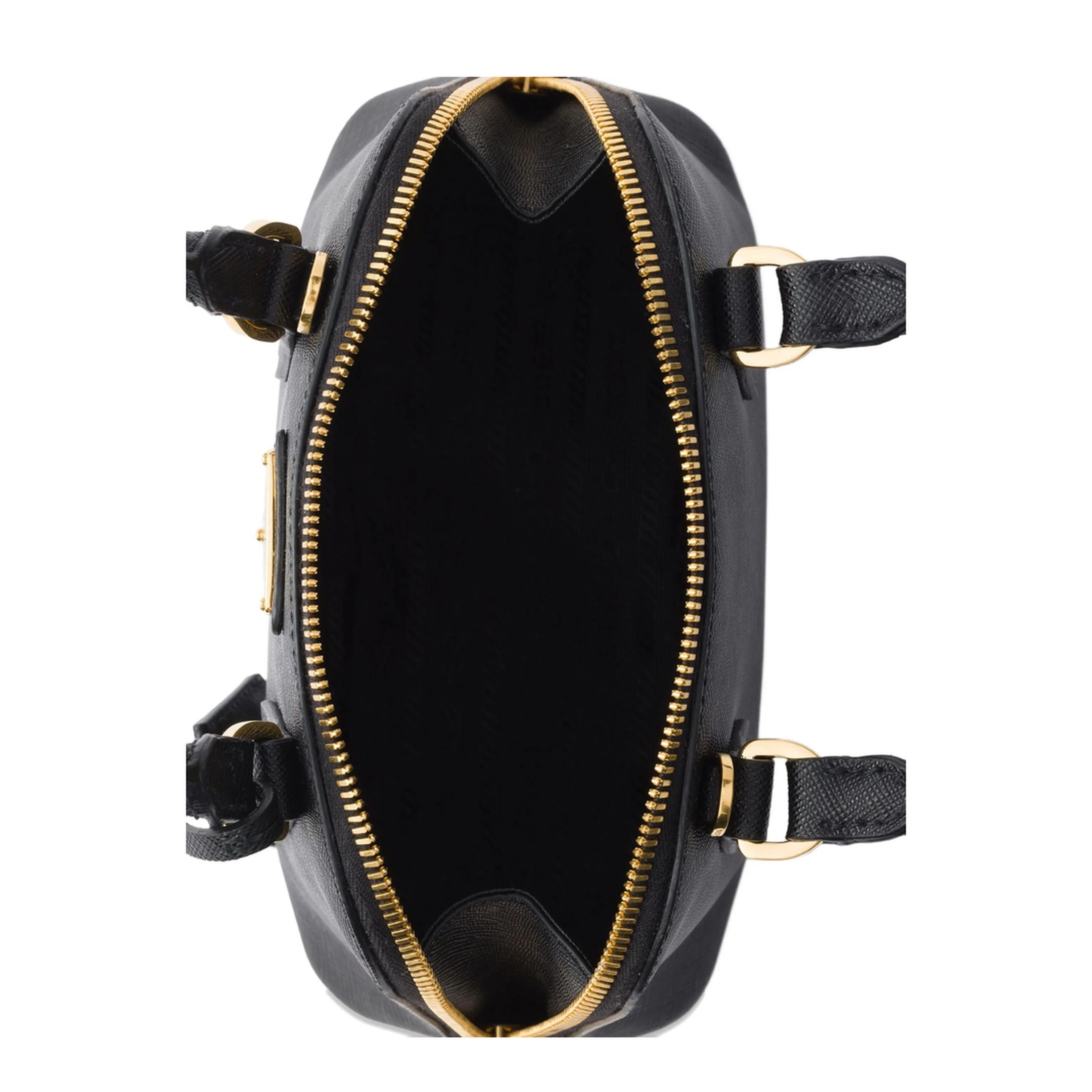 Elegant Black Leather Handbag - Image 5