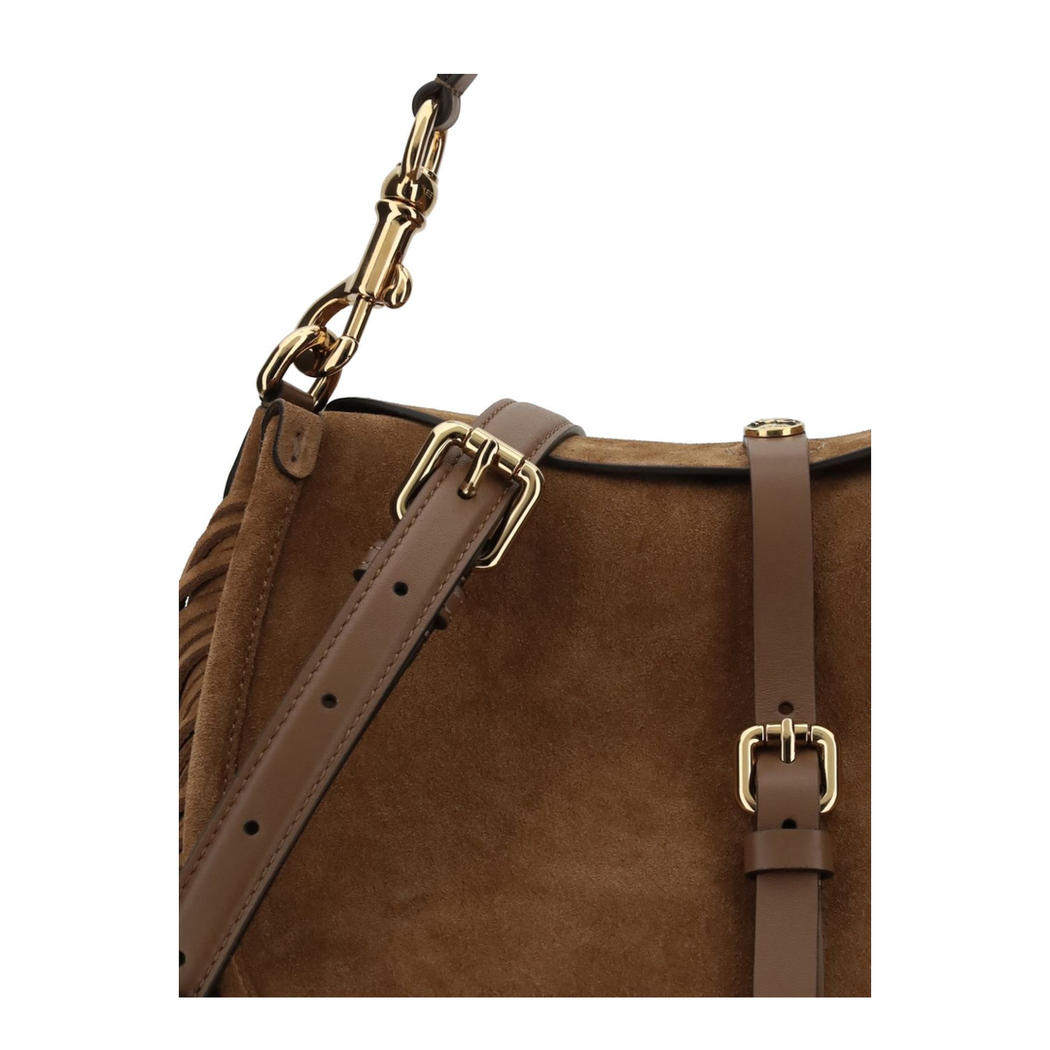 Pony Medium Calfskin Crossbody - Dark Sand - Image 3