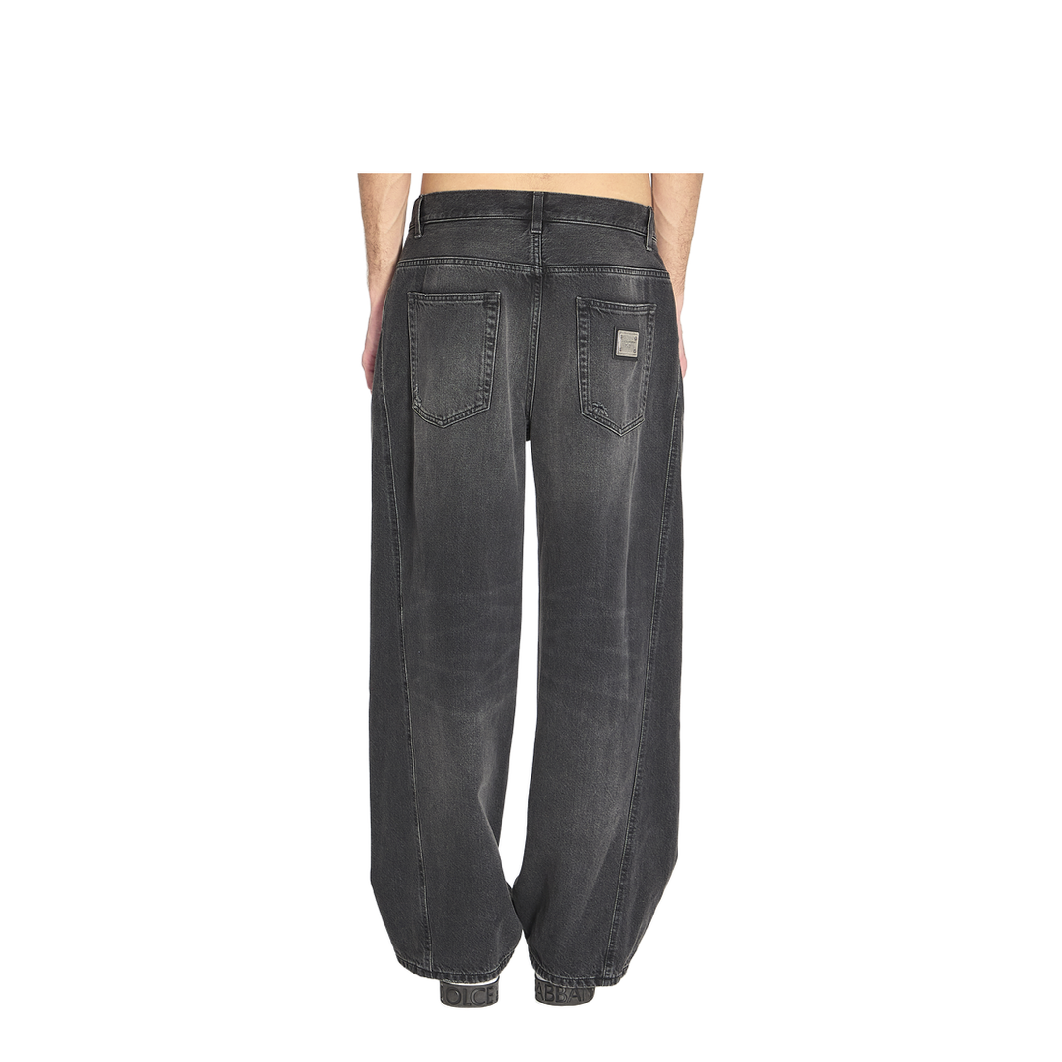 Faded Denim Jeans - Image 4