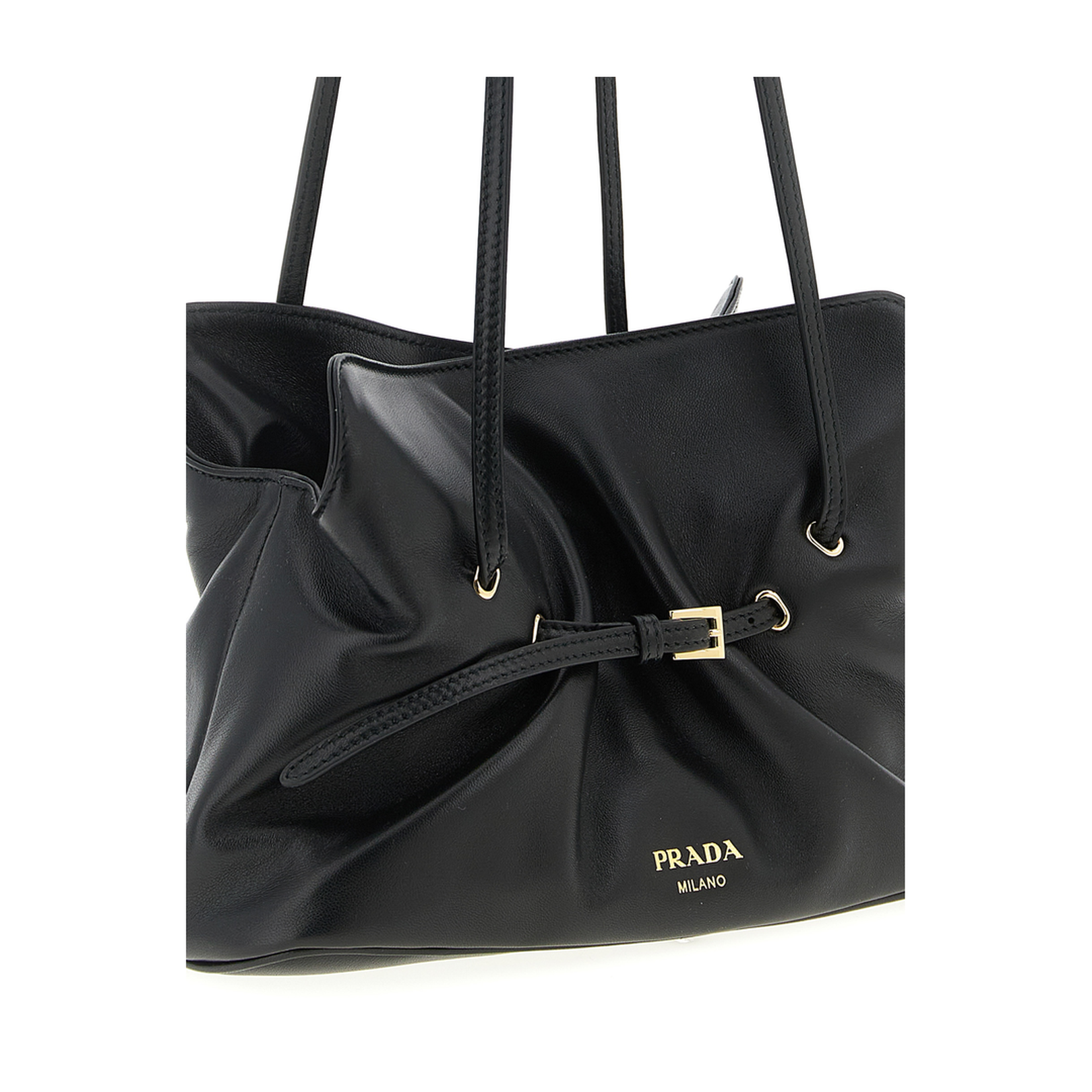 Dada Small Nappa Leather Bag - Black - Image 3