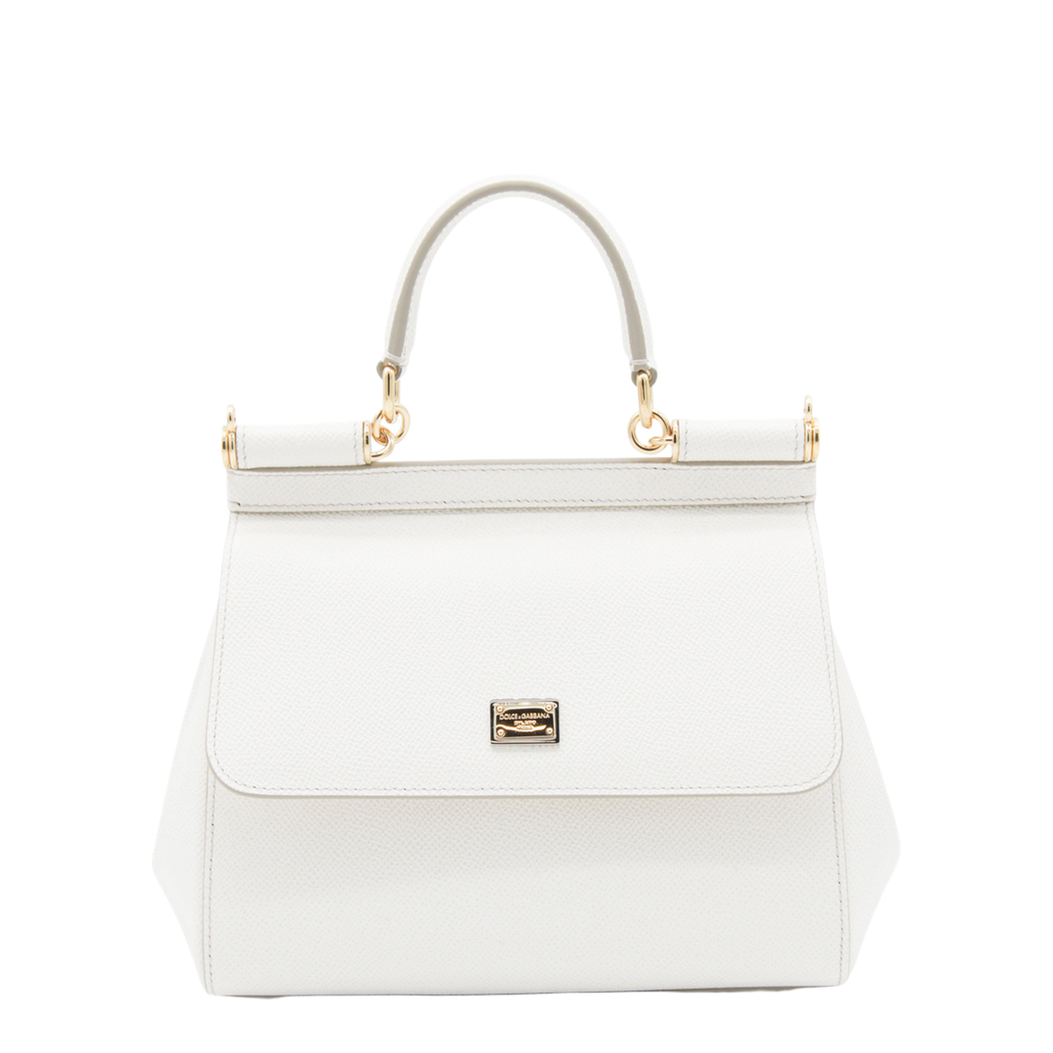 Small Sicily Handbag in Dauphine Calfskin - Image 1