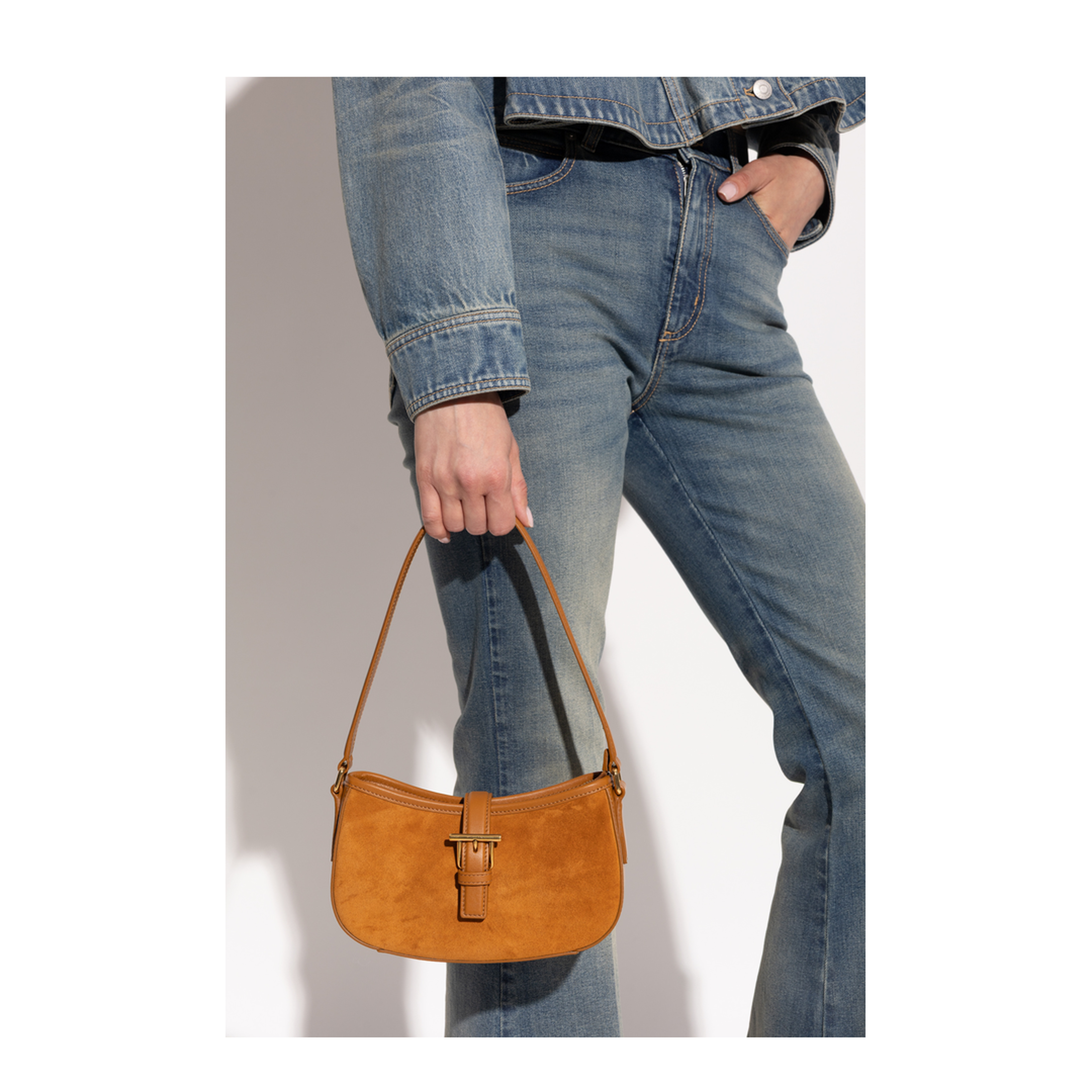 Mini T-Bar Shoulder Bag - Image 1