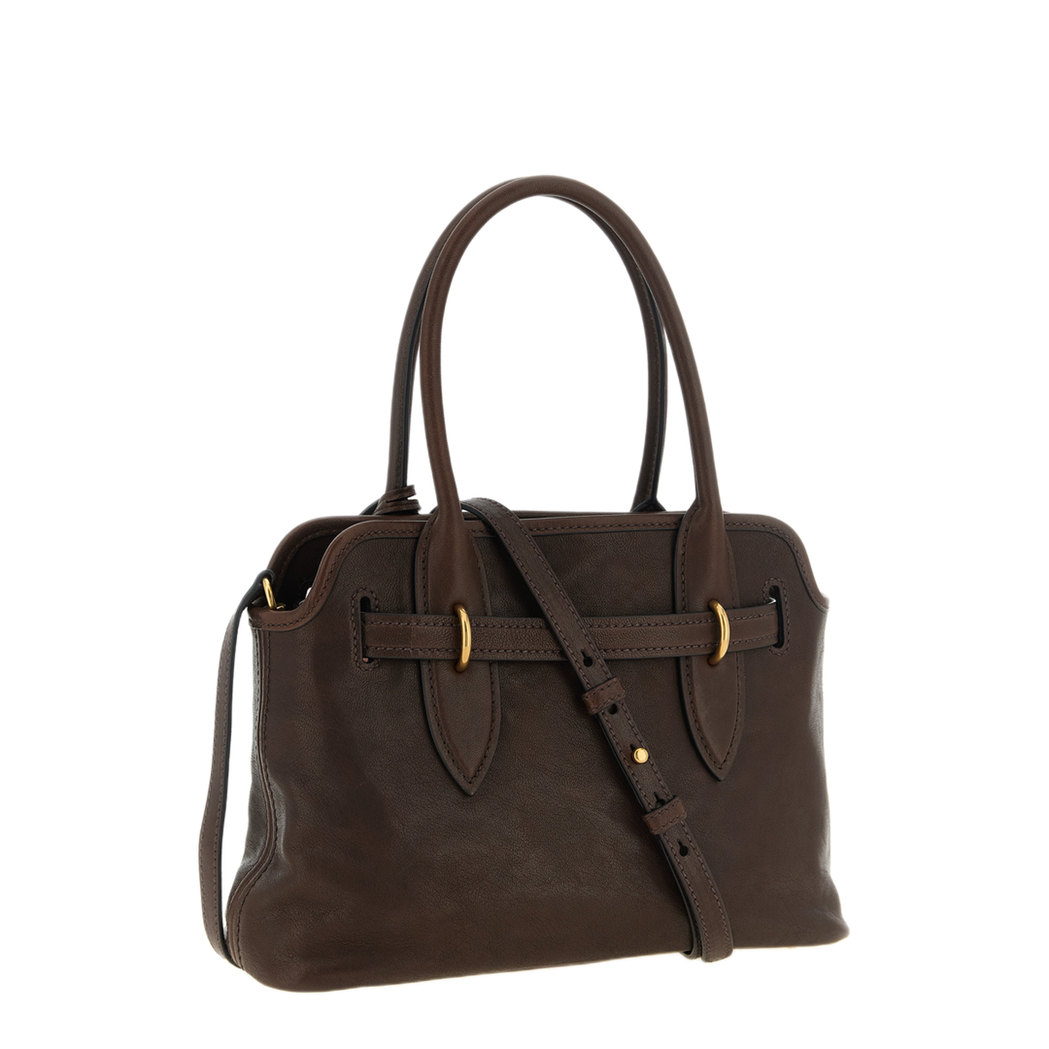 Aventure Nappa Leather Handbag - Briarwood - Image 2