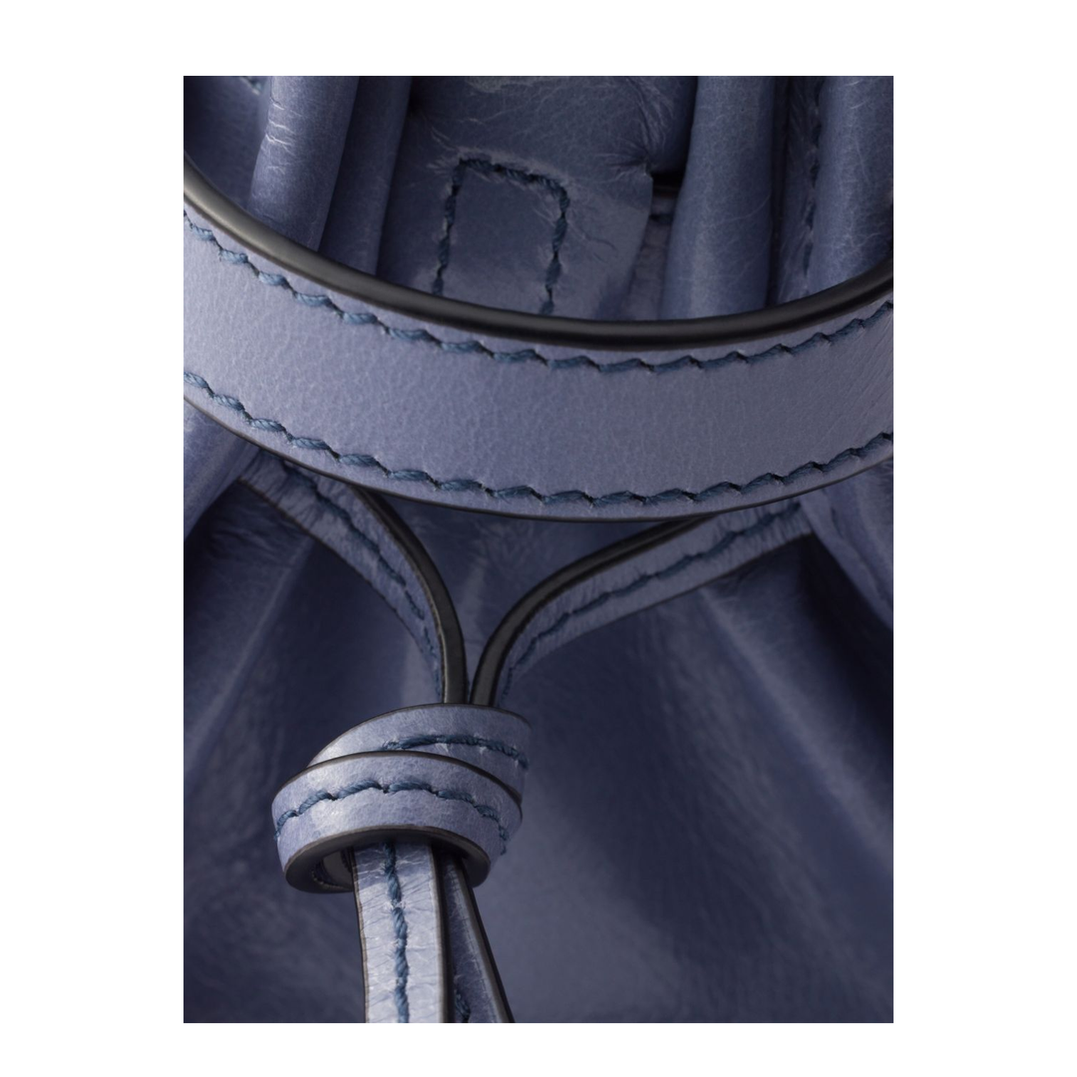 Bonnie Mini Calf Leather Handbag - Aviation Blue - Image 3