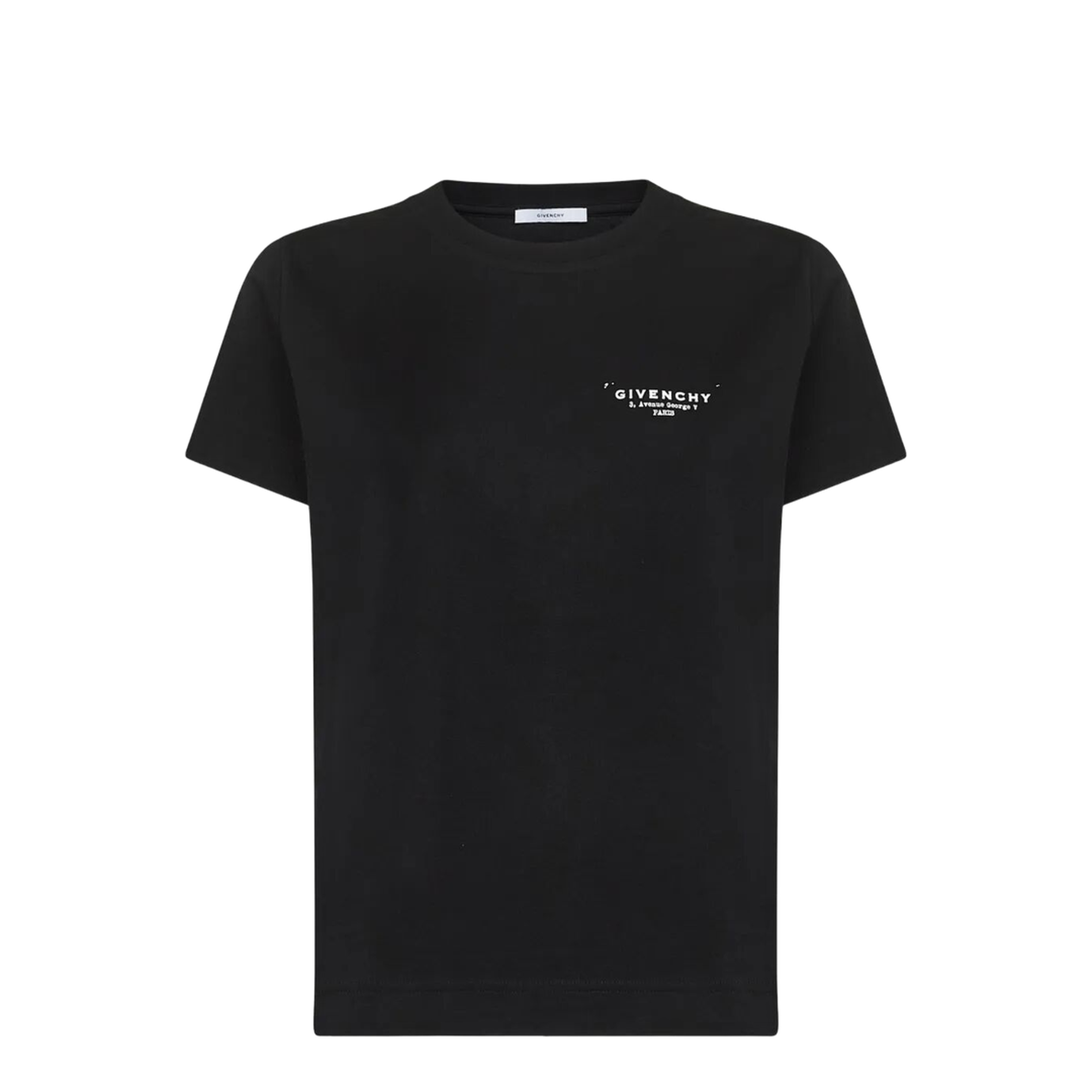 Back Print Regular Fit Cotton T-Shirt - Image 1