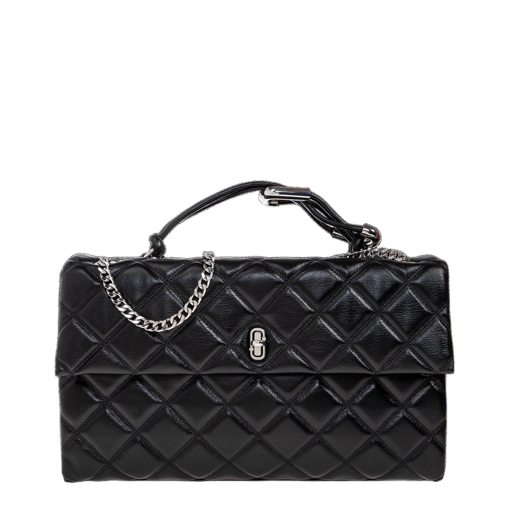 Quilted XL Dual Convertible Shoulder Bag - Image 1