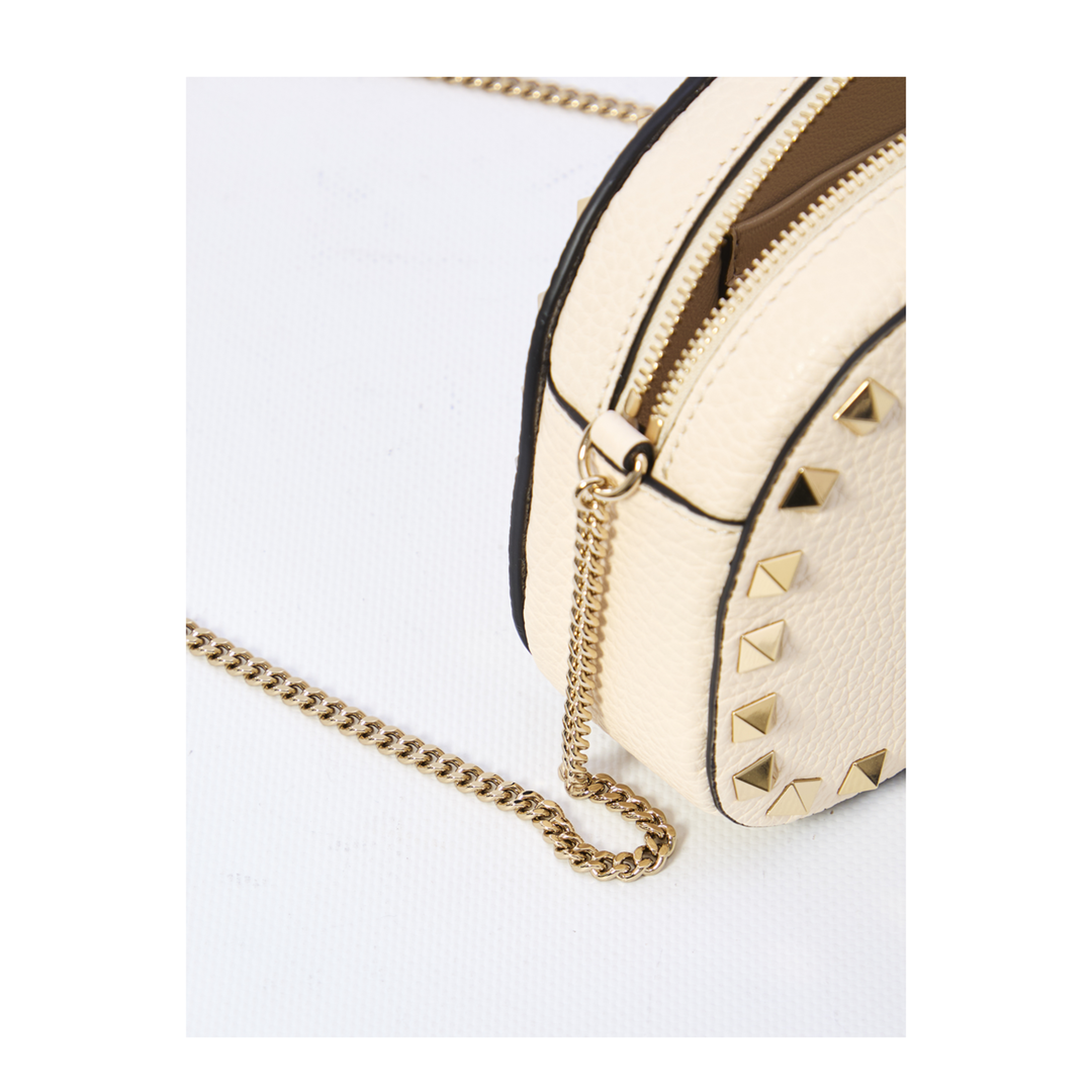 Rockstud Mini Leather Crossbody Bag - Image 4