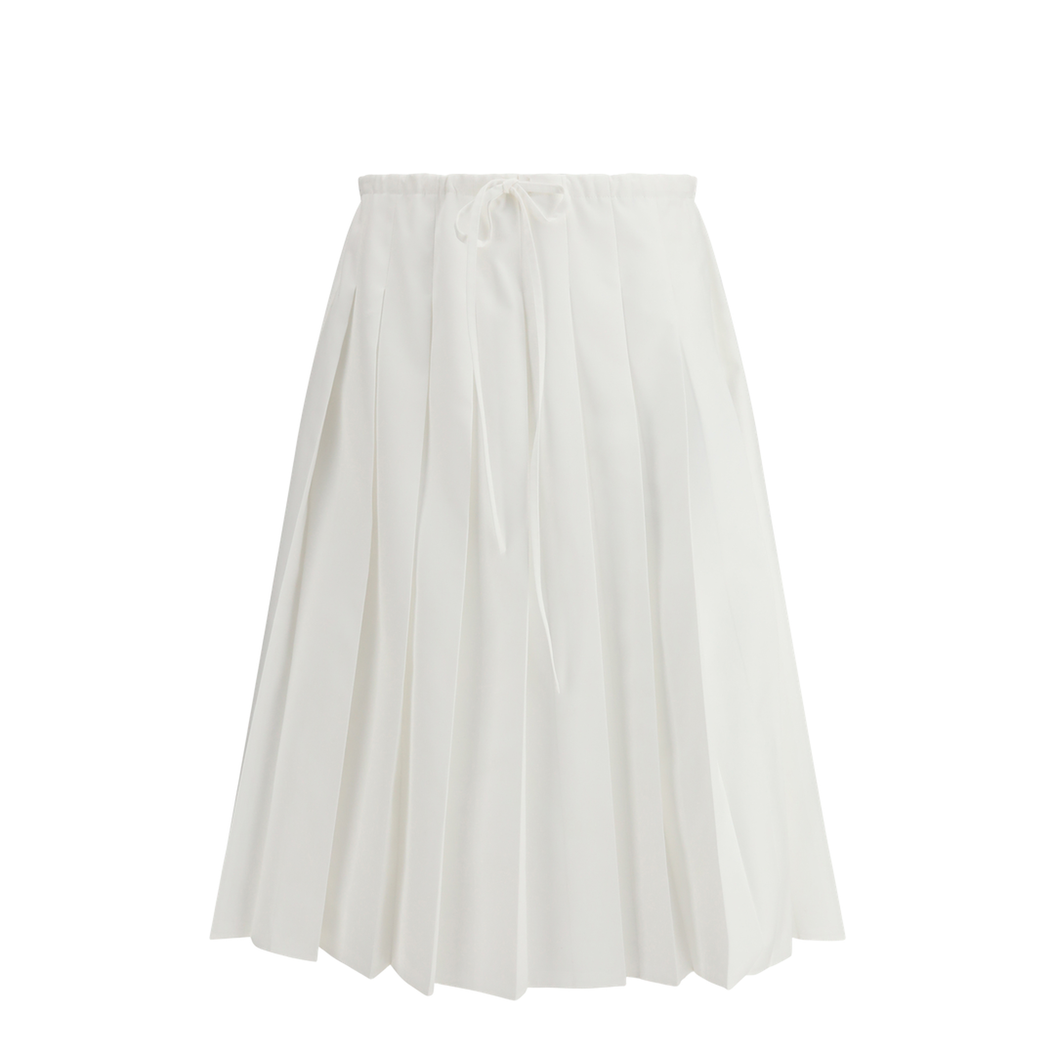Pleated Jersey Skirt - Image 1