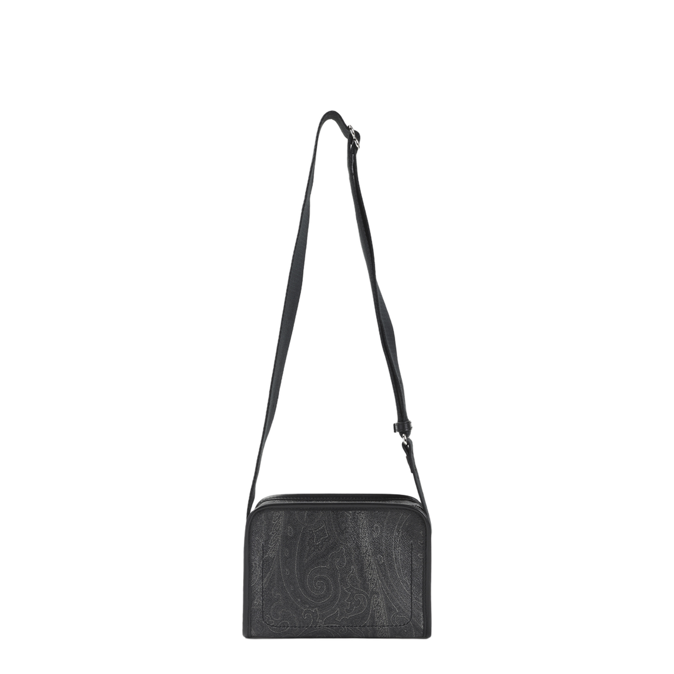 Arnica Paisley Jacquard Camera Case Crossbody - Black - Image 4