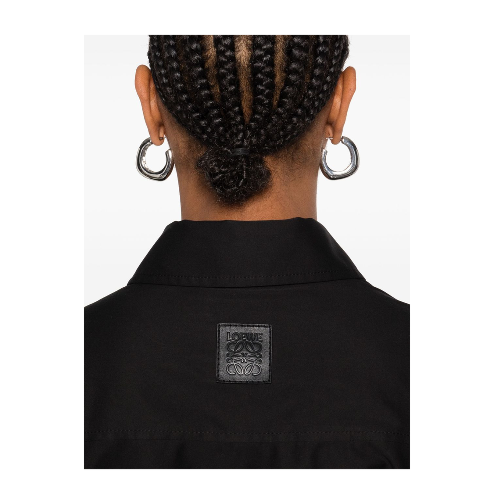 Cotton Blend Short Dress - Image 3