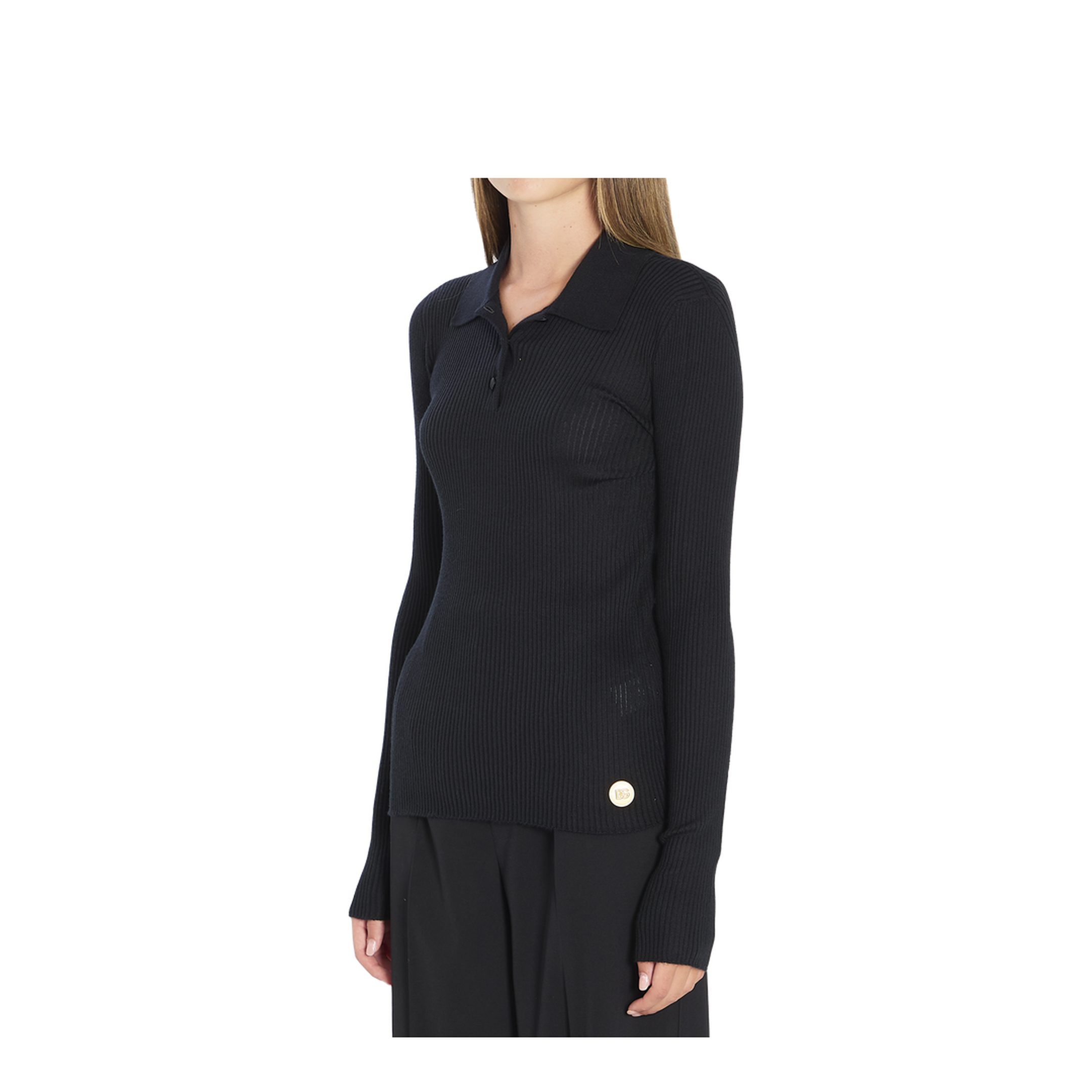 Long-sleeve polo shirt - Image 2