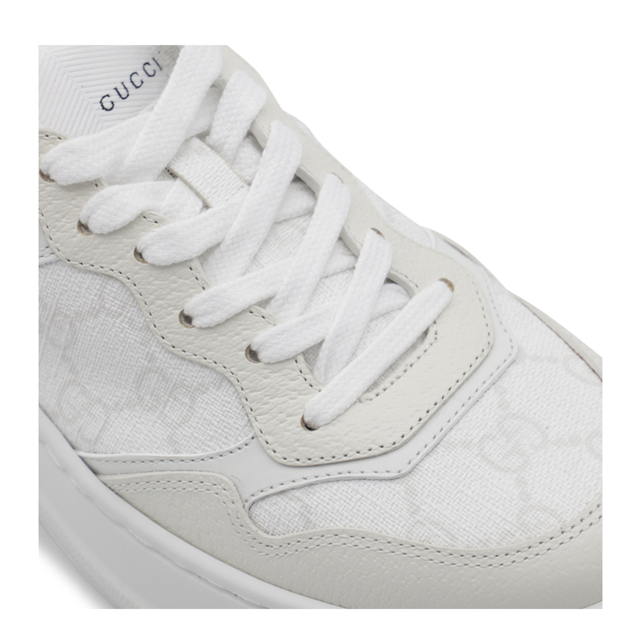 GG Trainer in White and Grey GG Supreme - Image 6