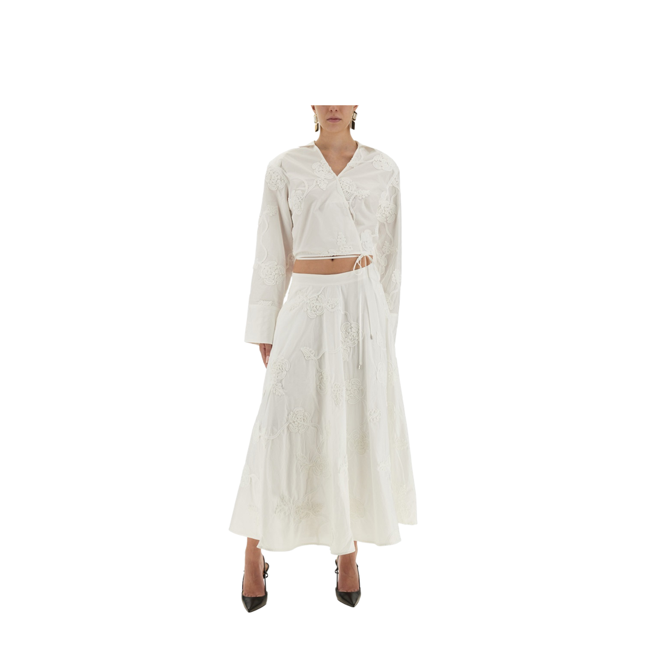 Wrap-Around Shirt Top - Image 2