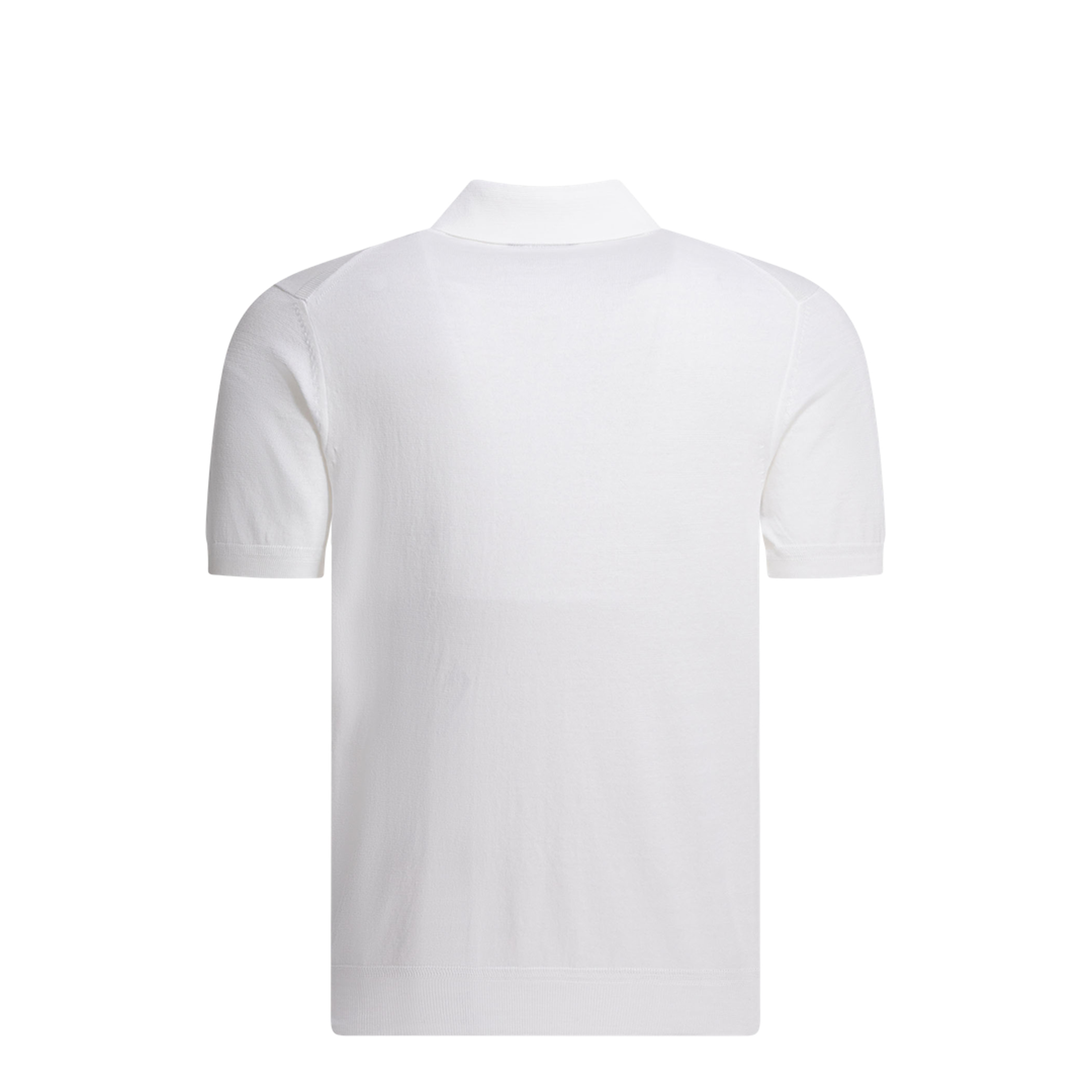Cotton Knit Polo Shirt - Image 2