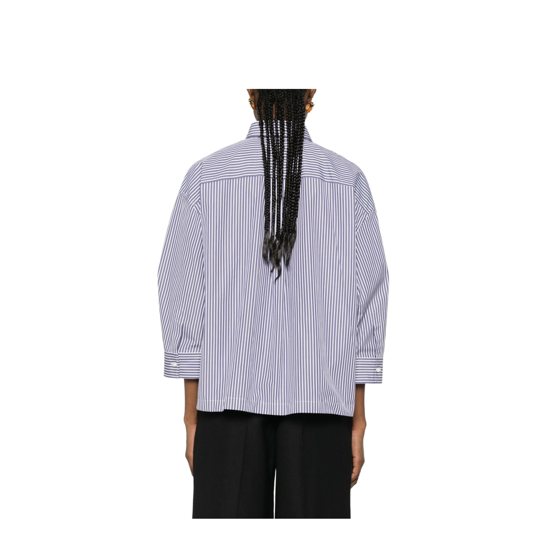 Striped Cotton Shirt - Image 5