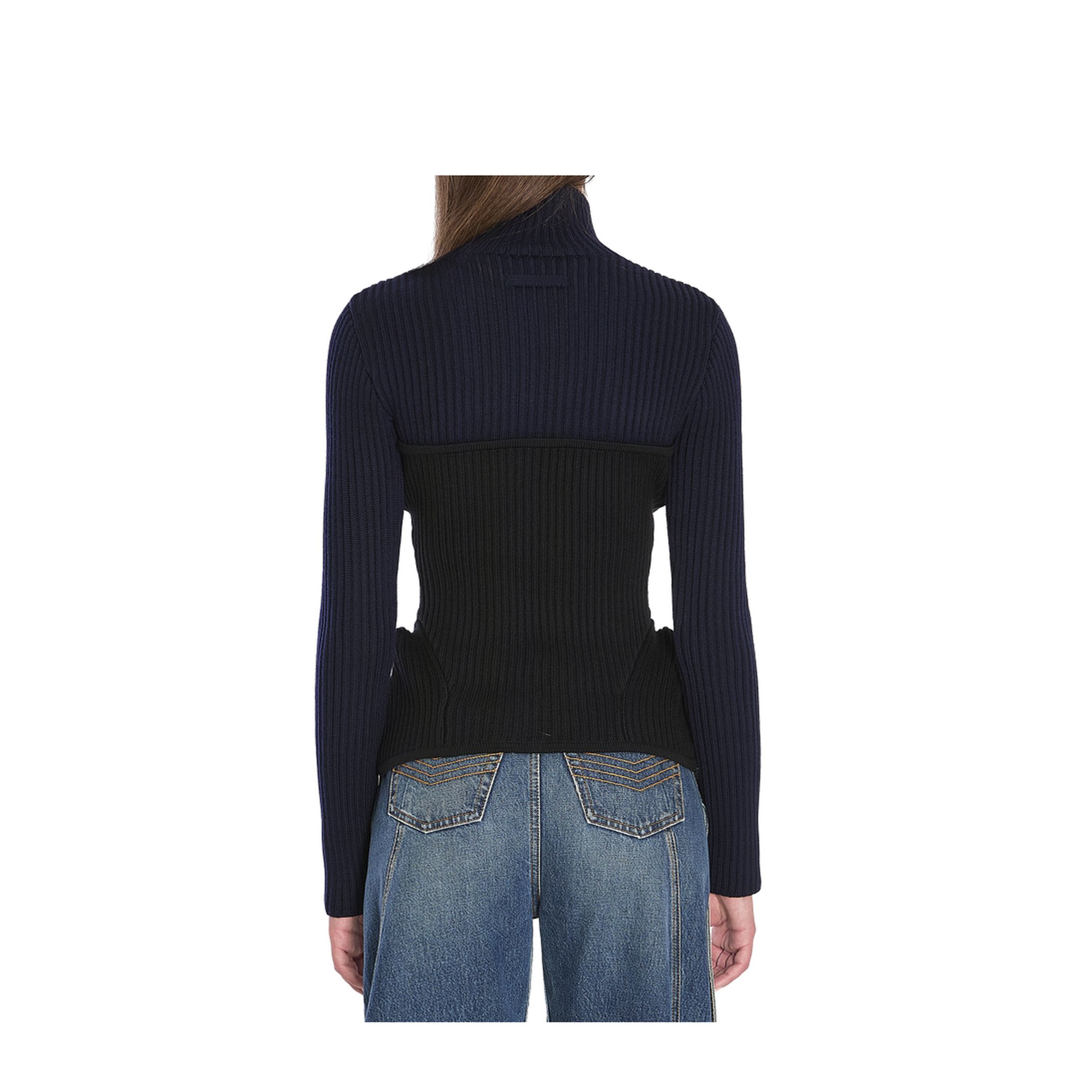 Ribbed Knit Pullover - Image 4