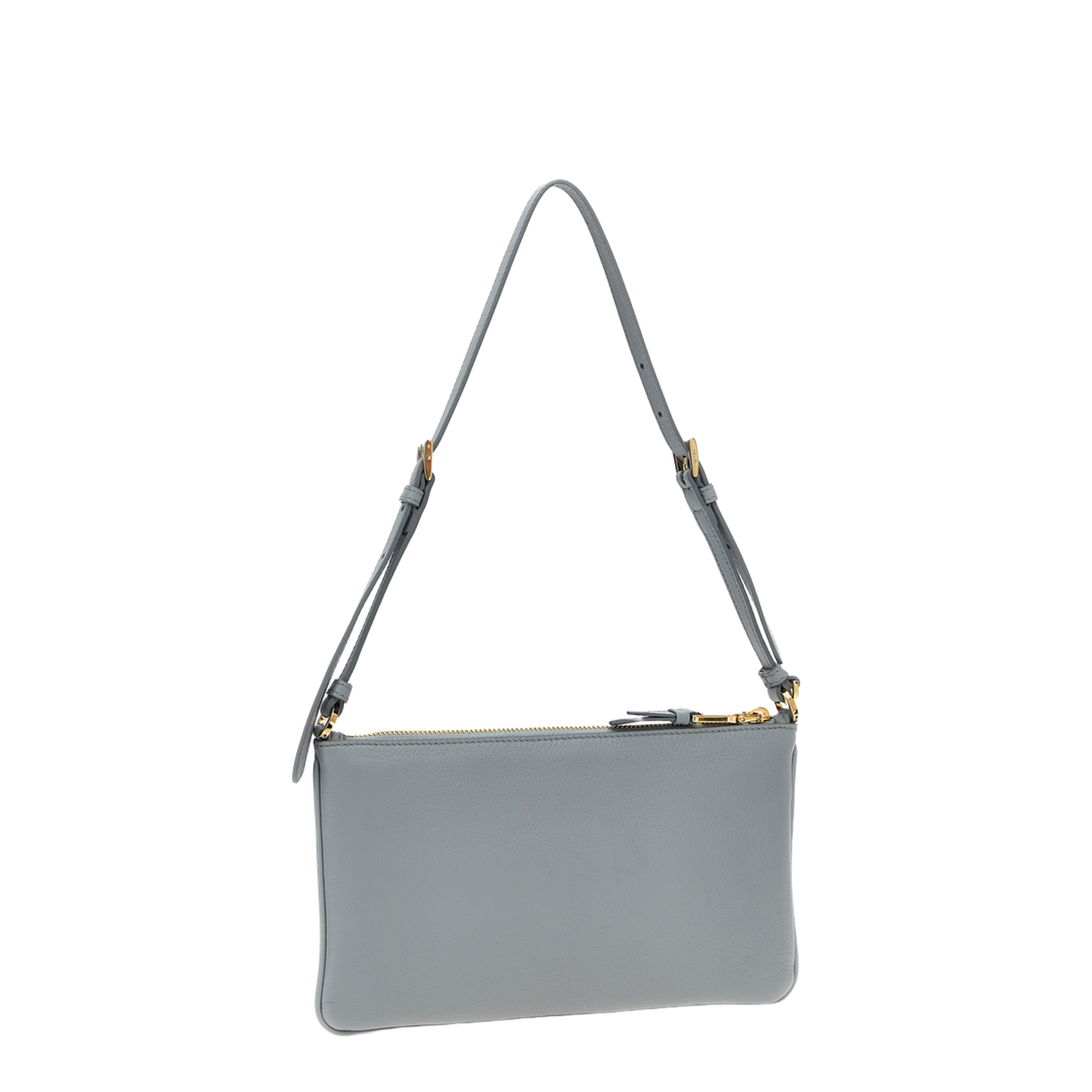Calfskin Shoulder Bag - Azure - Image 2