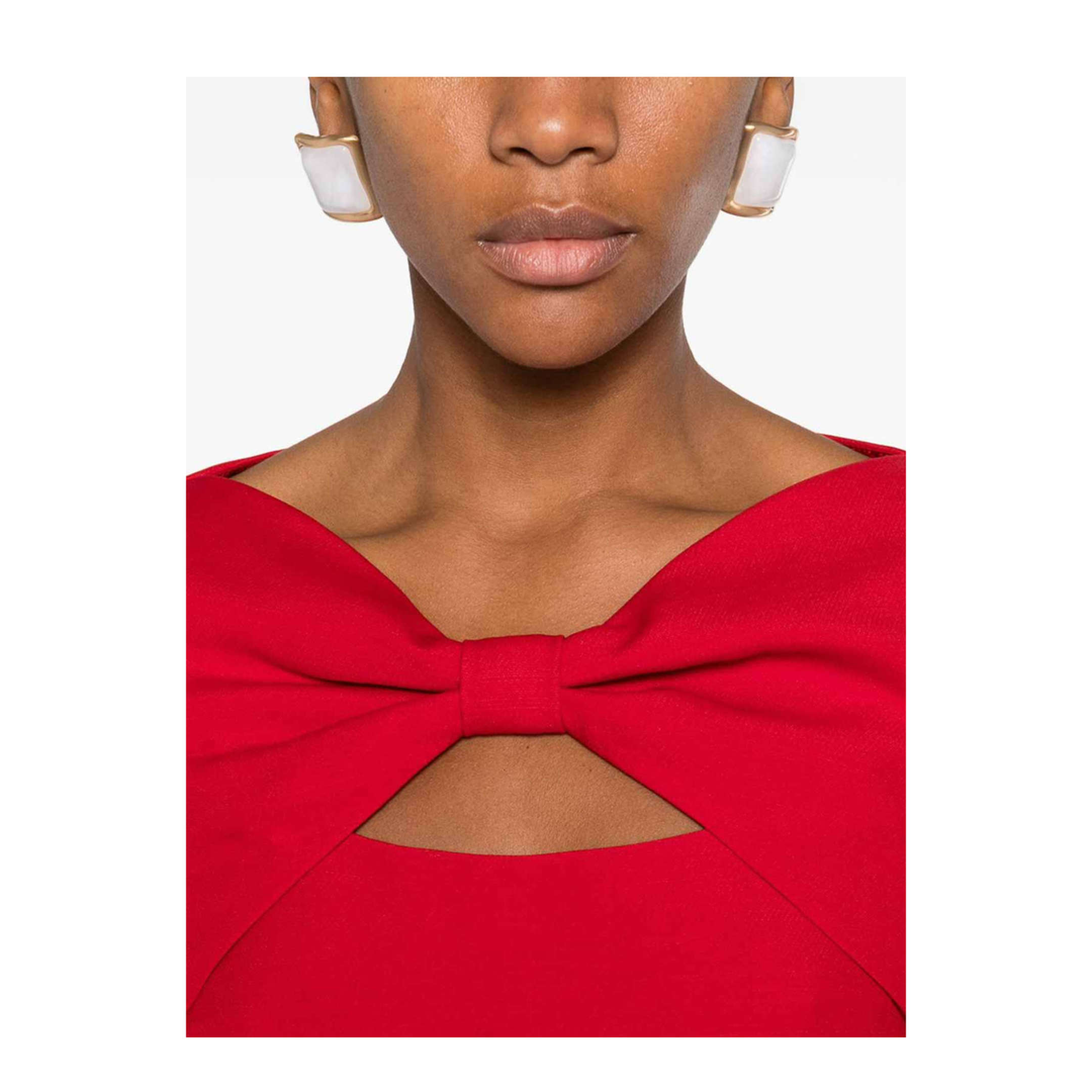 Wool And Silk Mini Dress - Image 1