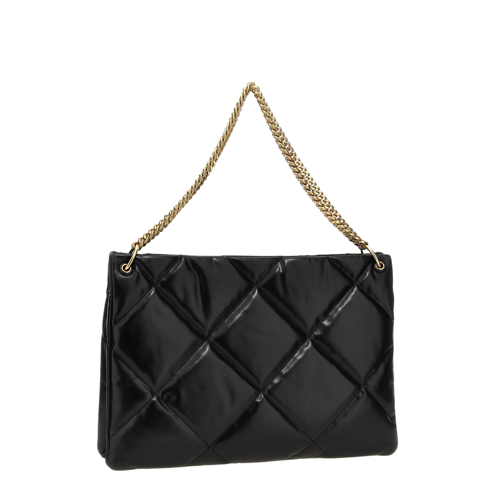 Kira Diamond Quilt Hobo Shopping Bag - Image 2