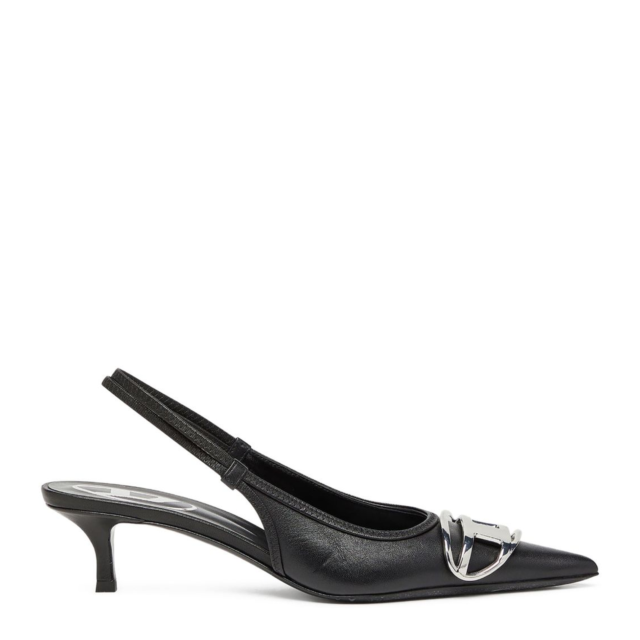 D-Venus SB 40 Slingback Pumps Black - Image 1
