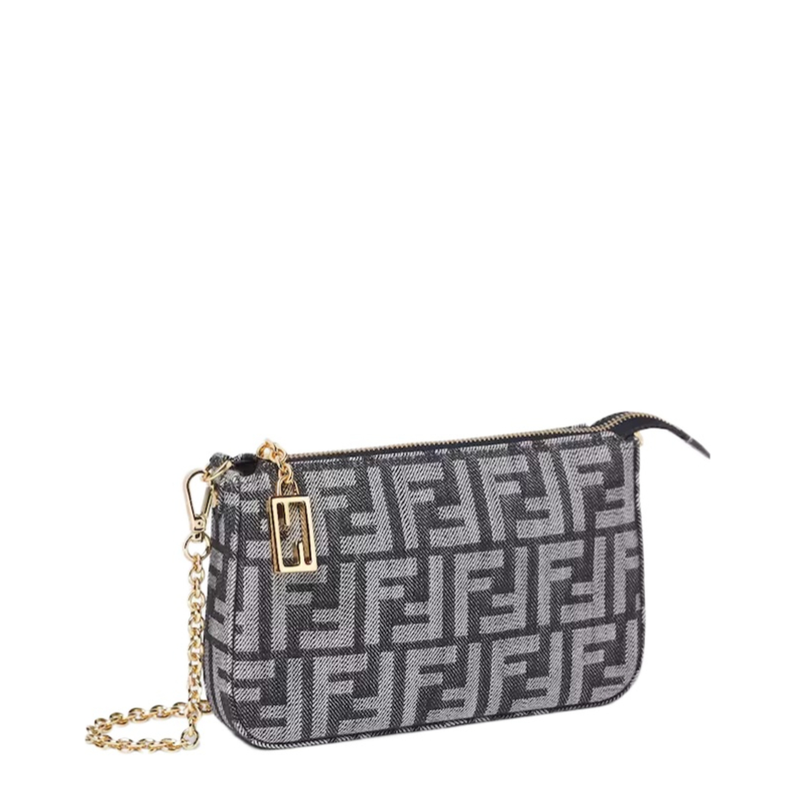 Baguette Pouch Fabric Blue - Image 2