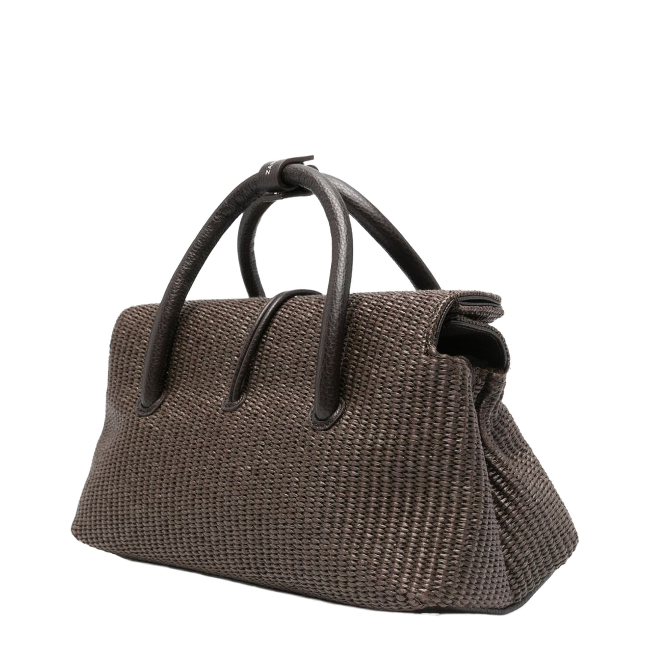 Dotta Small Vimini Handbag - Brown Sottobosco - Image 4