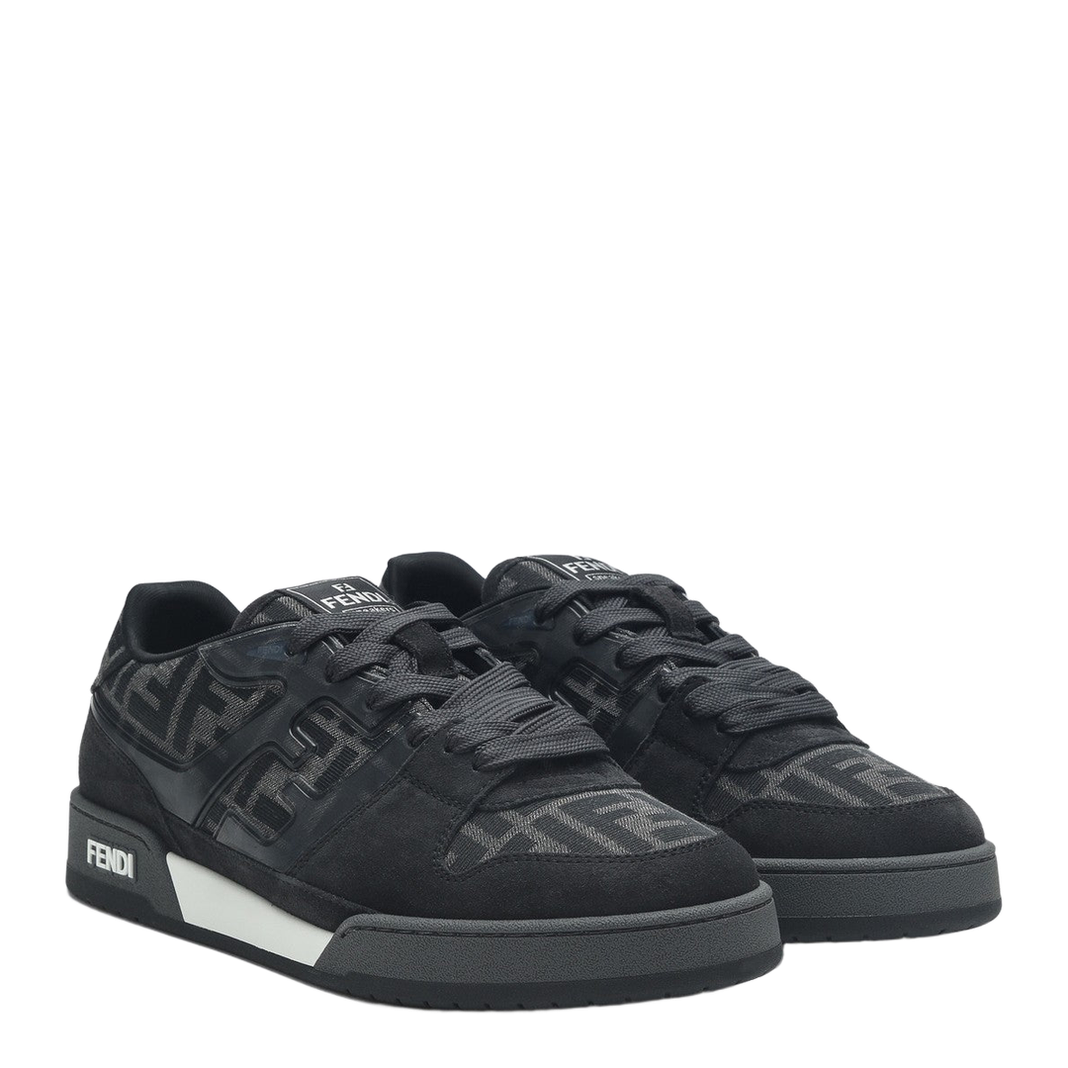 Match Sneakers Fabric Black - Image 2