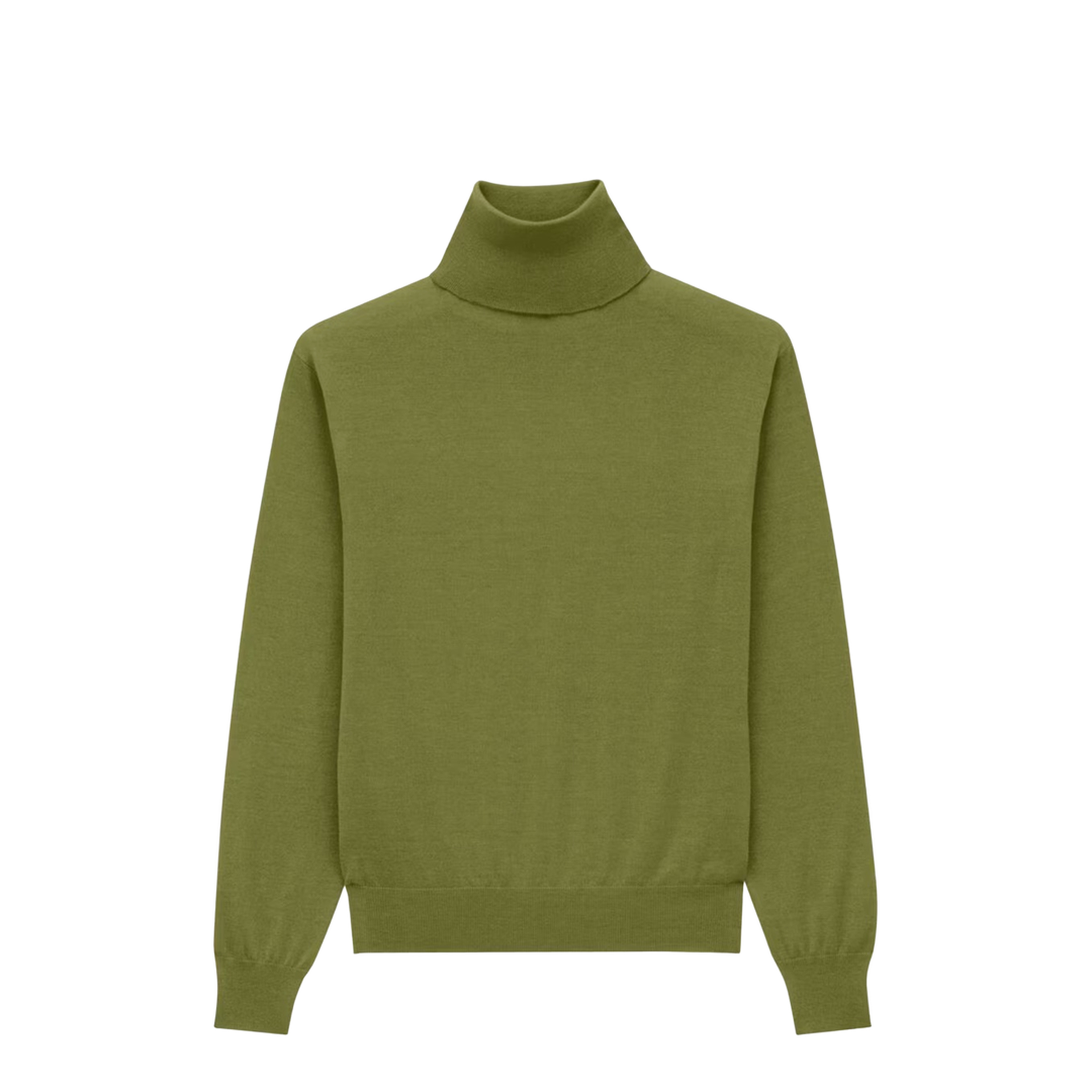 Cashmere Wool and Silk Turtleneck Pullover - Image 1