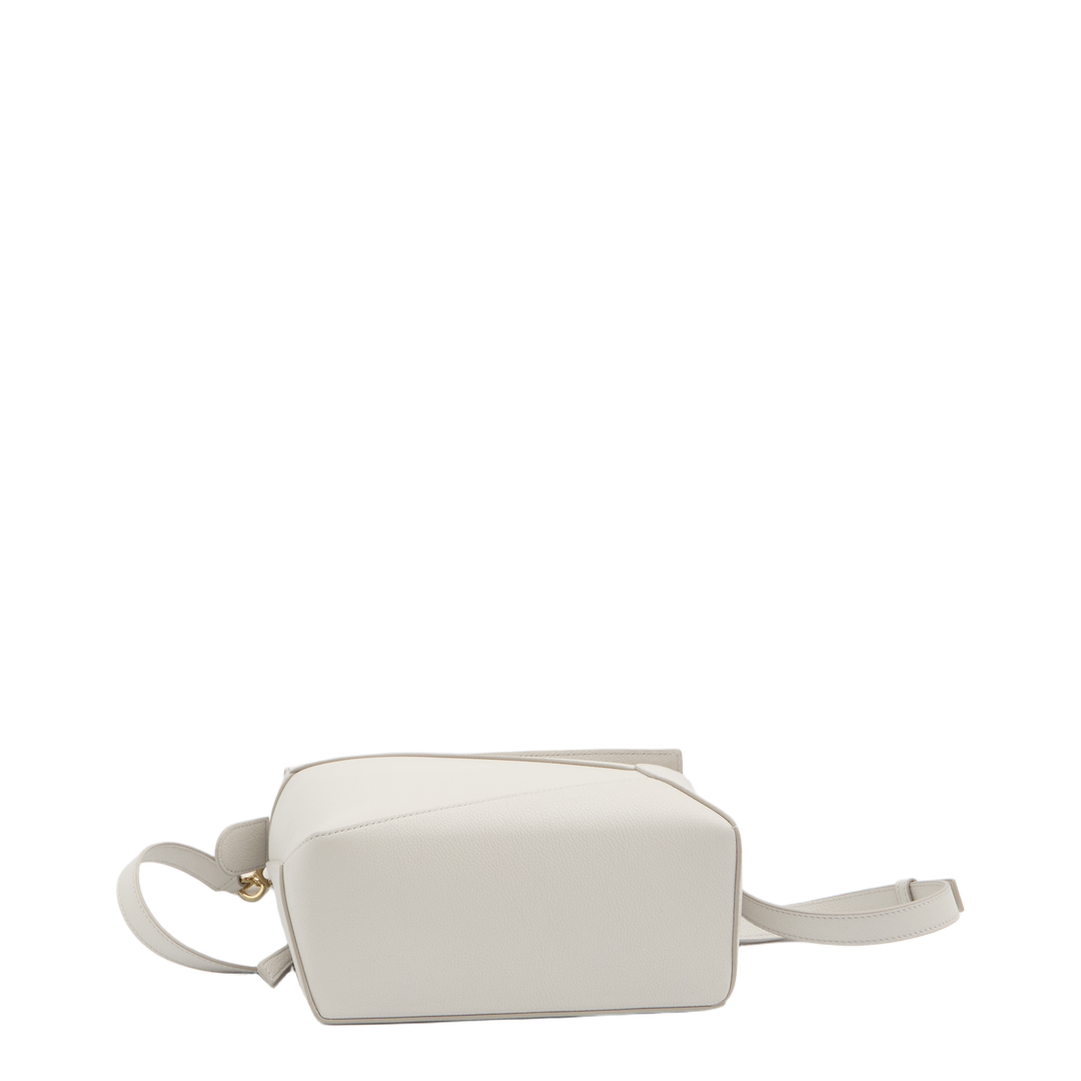 Puzzle Small Calfskin Shoulder Bags - Light Ghost - Image 3