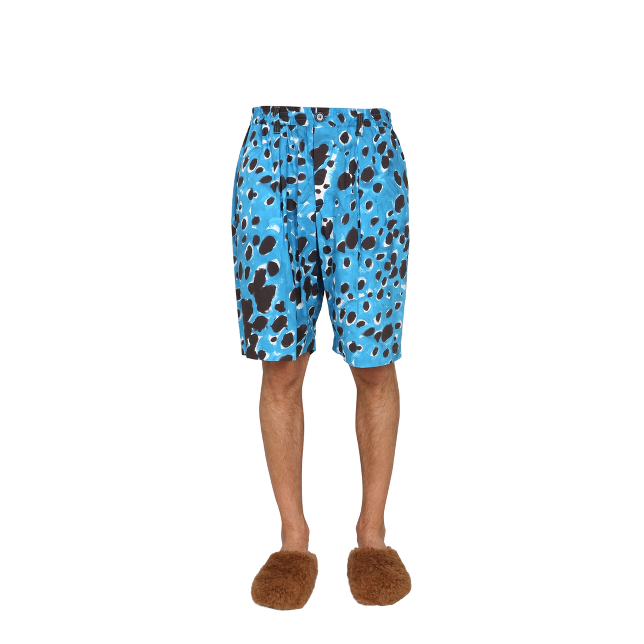 Bermuda Shorts with Pop Dots Print - Image 1